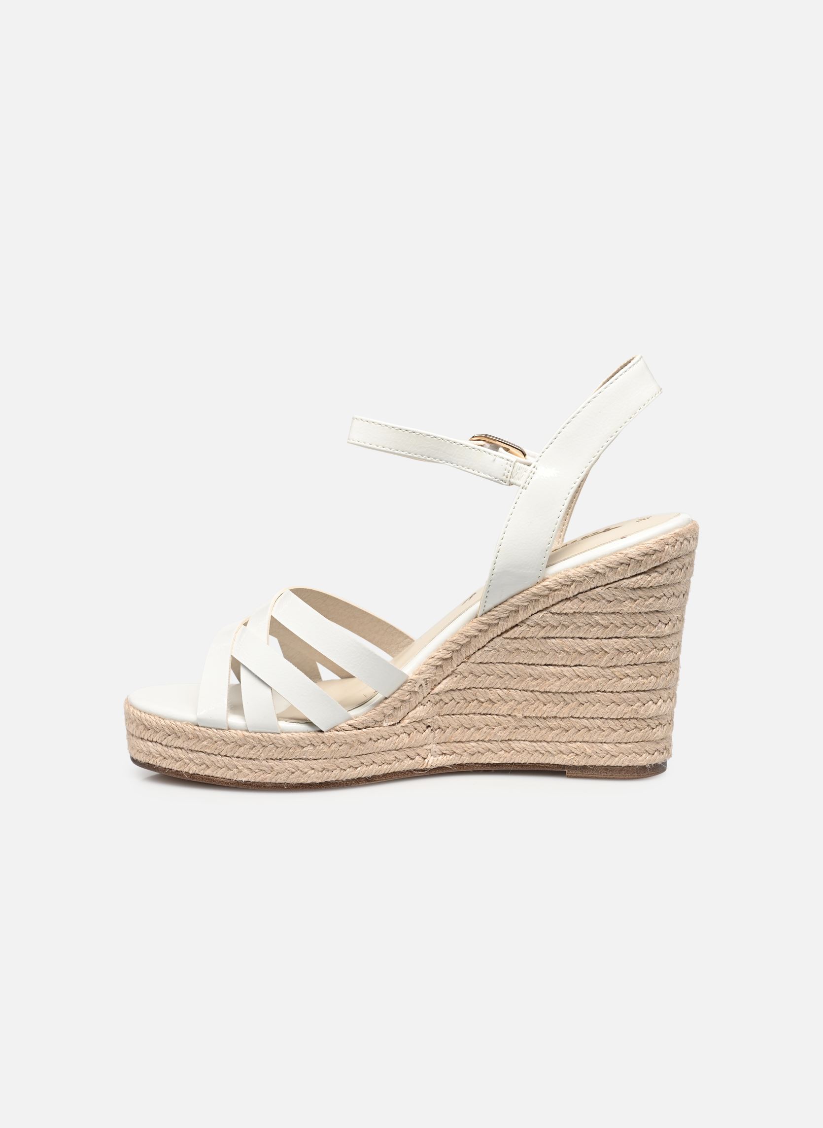 Keil- und Plateausandalen 28380-42 damen weiß Tamaris Keil- und Plateausandalen 28380-42 damen weiß WHITE PATENT