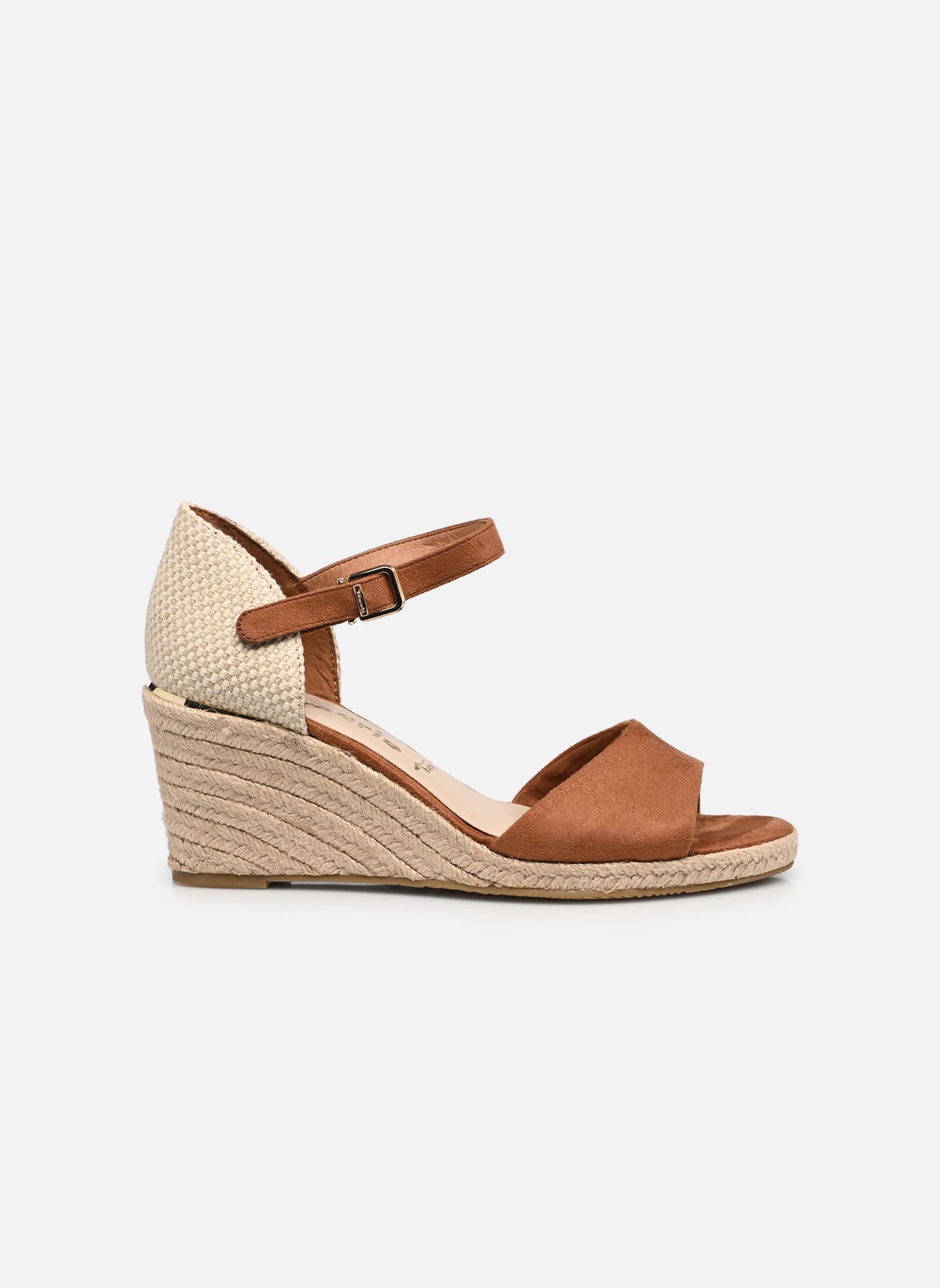 Sandali con zeppa e plateau 28387-42 donna marrone Tamaris Sandali con zeppa e plateau 28387-42 donna marrone COGNAC
