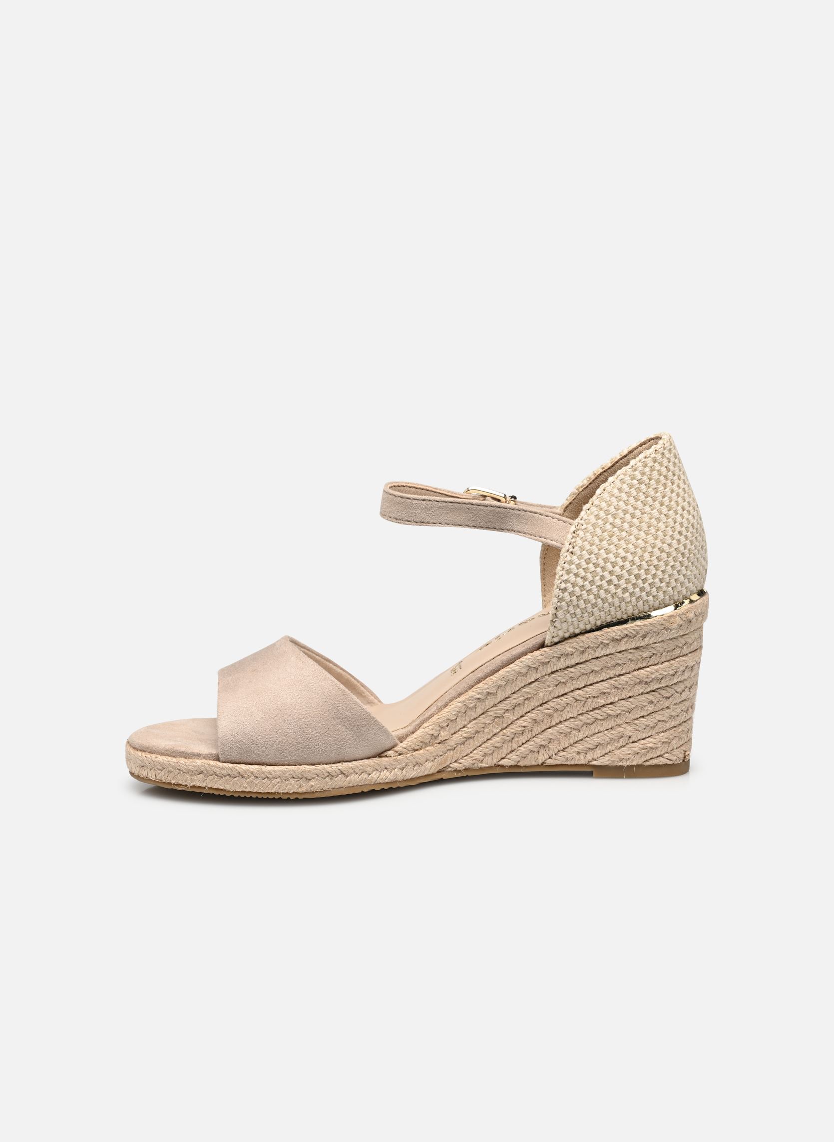 Sandales compensées et plateformes 28387-42 femme beige Tamaris Sandales compensées et plateformes 28387-42 femme beige IVORY