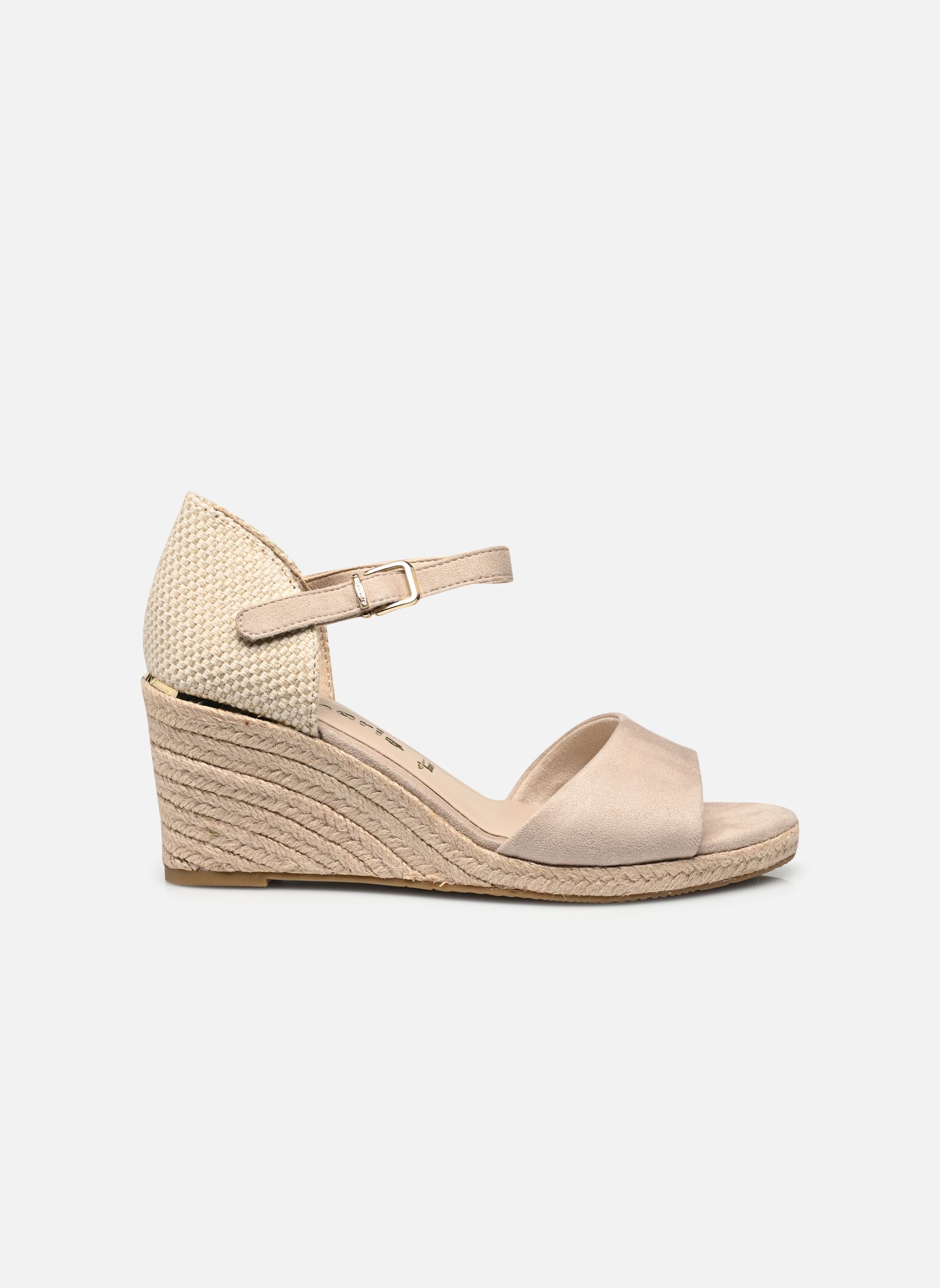 Sandales compensées et plateformes 28387-42 femme beige Tamaris Sandales compensées et plateformes 28387-42 femme beige IVORY