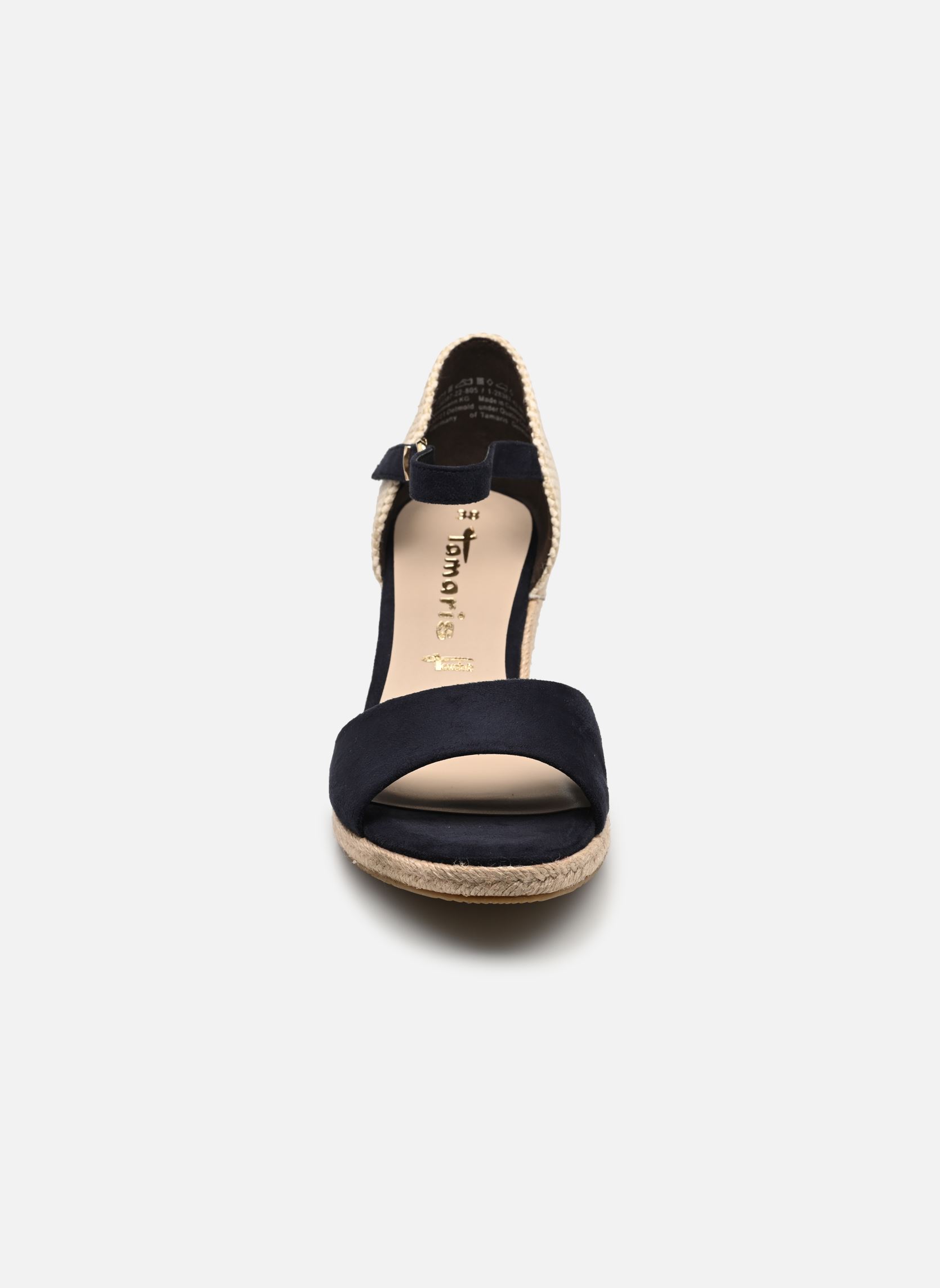 Sandali con zeppa e plateau 28387-42 donna blu Tamaris Sandali con zeppa e plateau 28387-42 donna blu NAVY