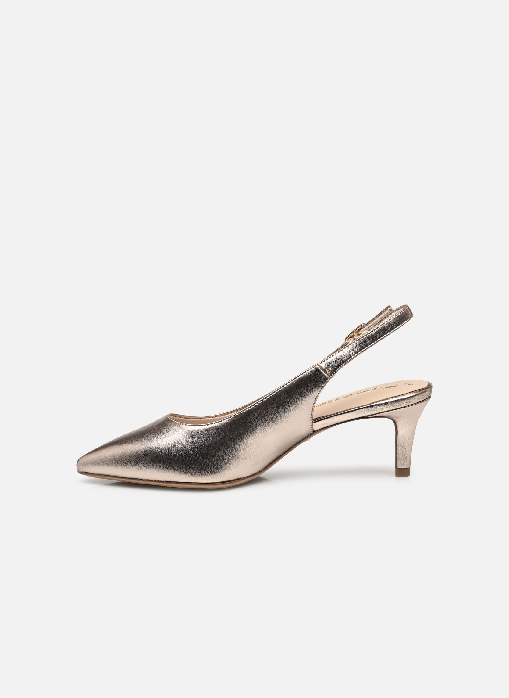 Slingback pumps 29611-42 dames zilver Tamaris Slingback pumps 29611-42 dames zilver Light gold