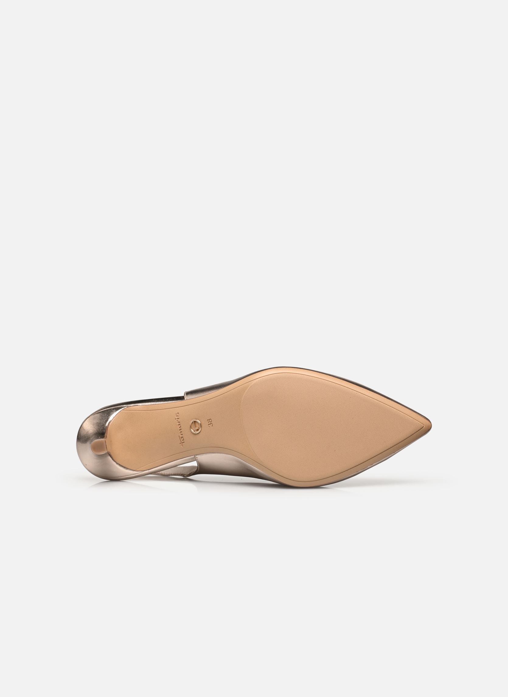 Slingback pumps 29611-42 dames zilver Tamaris Slingback pumps 29611-42 dames zilver Light gold