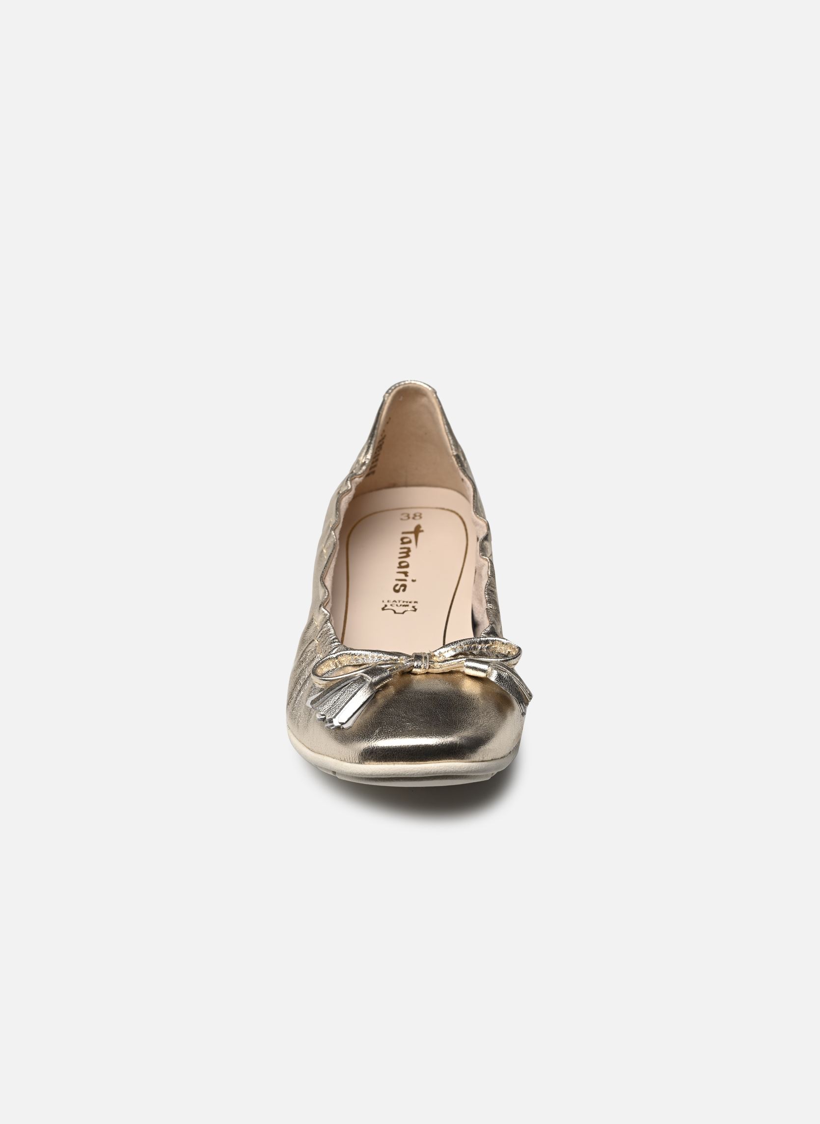 Ballerines classiques 22107-43 femme or et bronze Tamaris Ballerines classiques 22107-43 femme or et bronze GOLD