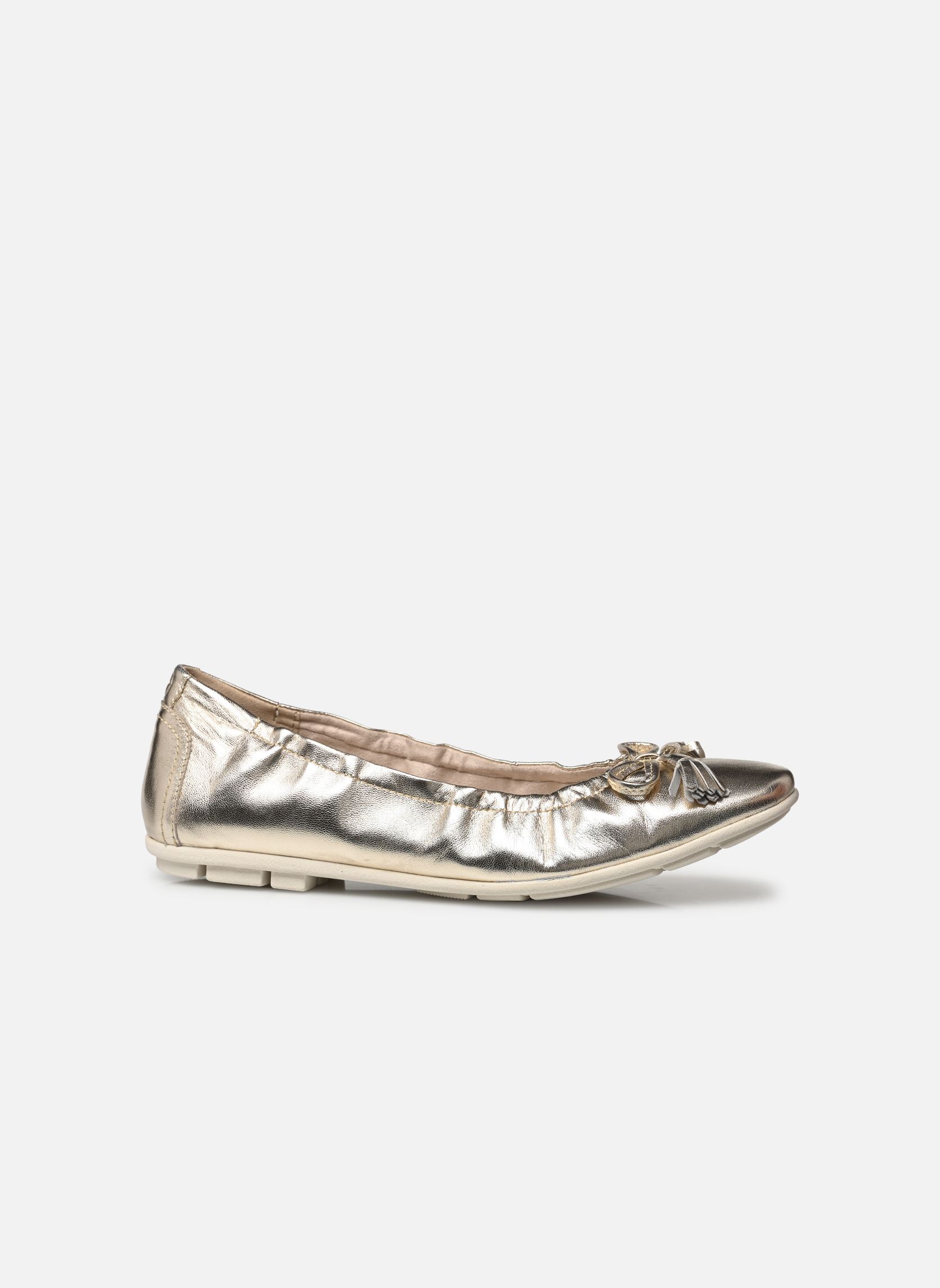 Ballerines classiques 22107-43 femme or et bronze Tamaris Ballerines classiques 22107-43 femme or et bronze GOLD