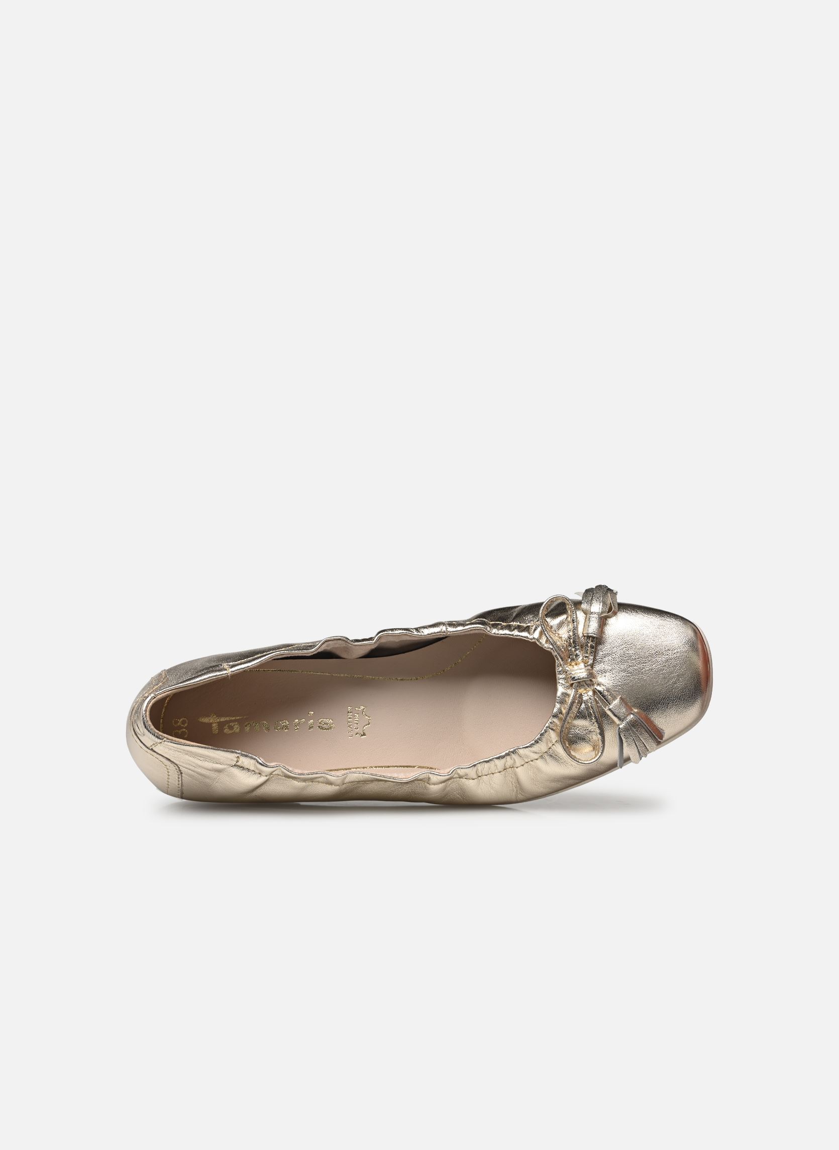 Ballerines classiques 22107-43 femme or et bronze Tamaris Ballerines classiques 22107-43 femme or et bronze GOLD