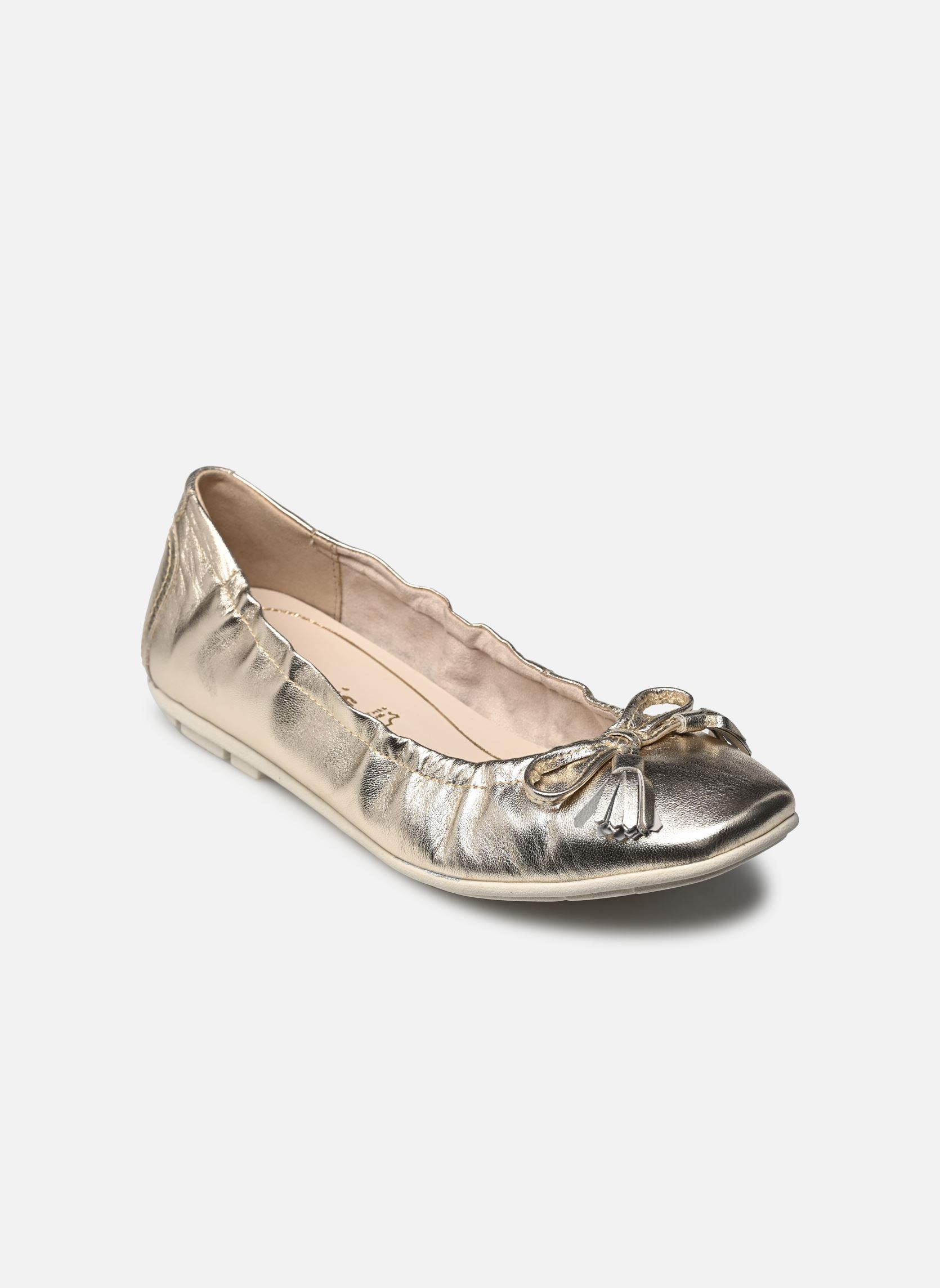 Ballerines classiques 22107-43 femme or et bronze Tamaris Ballerines classiques 22107-43 femme or et bronze GOLD
