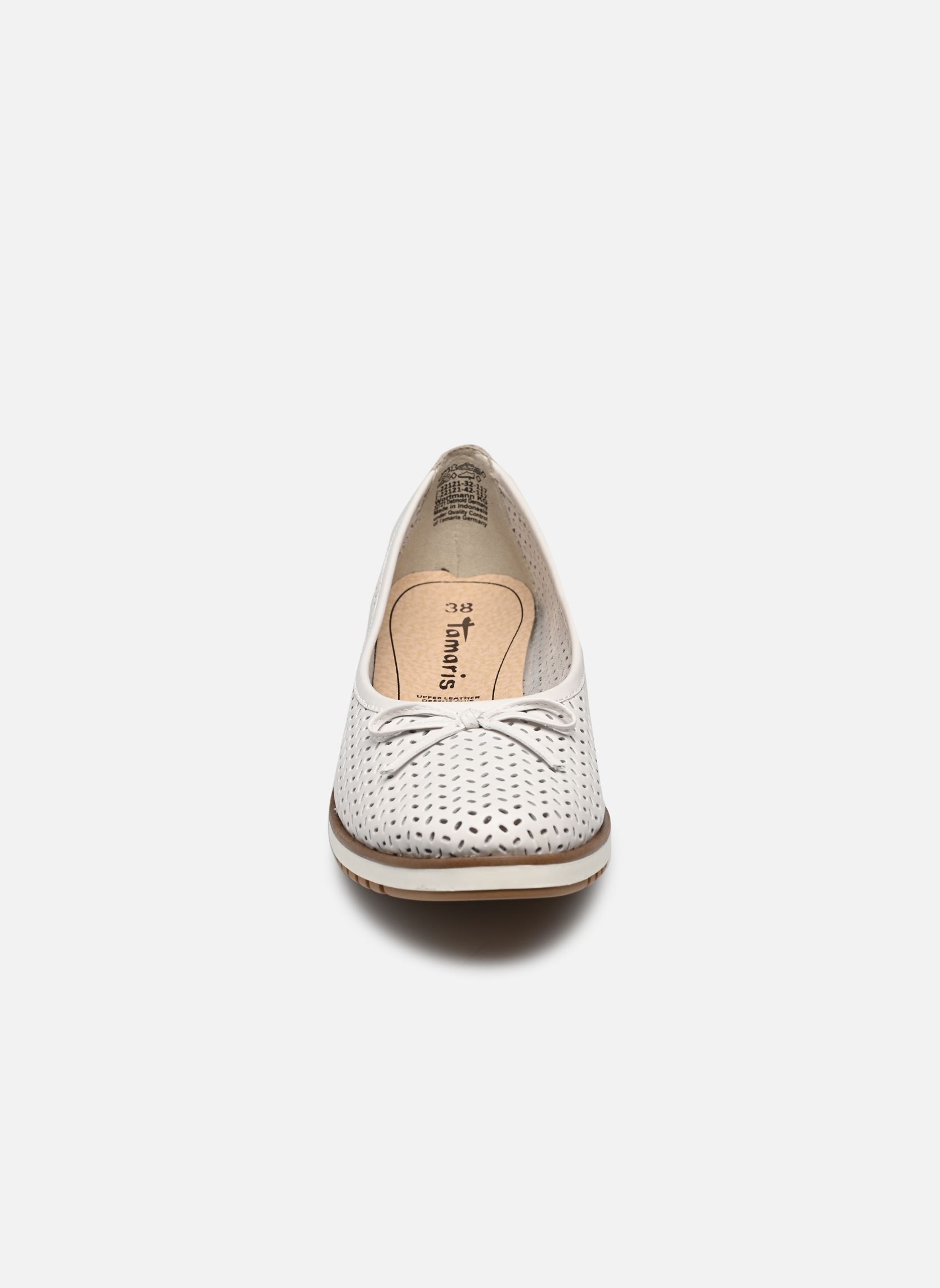 Bailarinas clásicas 22121-42 mujer blanco Tamaris Bailarinas clásicas 22121-42 mujer blanco WHITE LEATHER