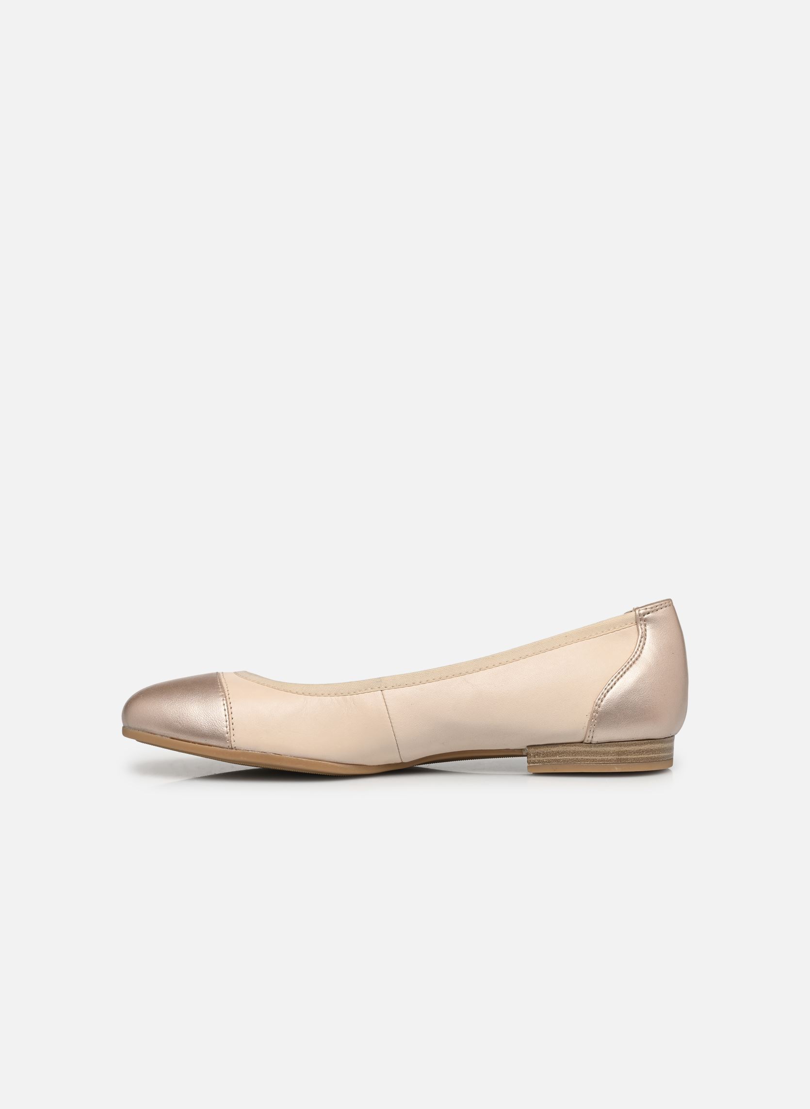Ballerines classiques 22124-42 femme beige Tamaris Ballerines classiques 22124-42 femme beige IVORY COMB