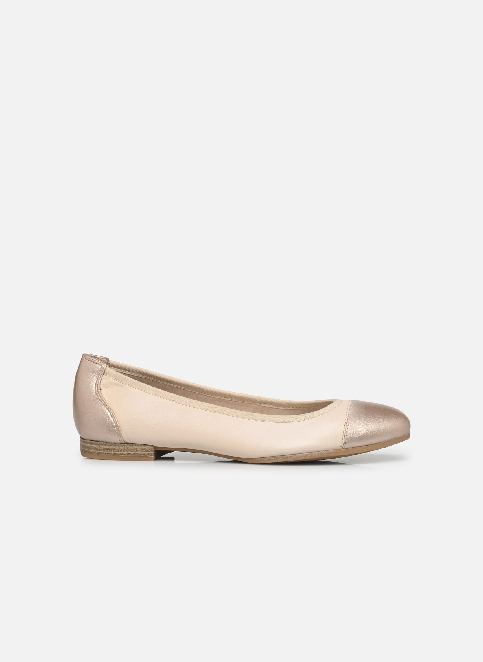 Ballerines classiques 22124-42 femme beige Tamaris Ballerines classiques 22124-42 femme beige IVORY COMB