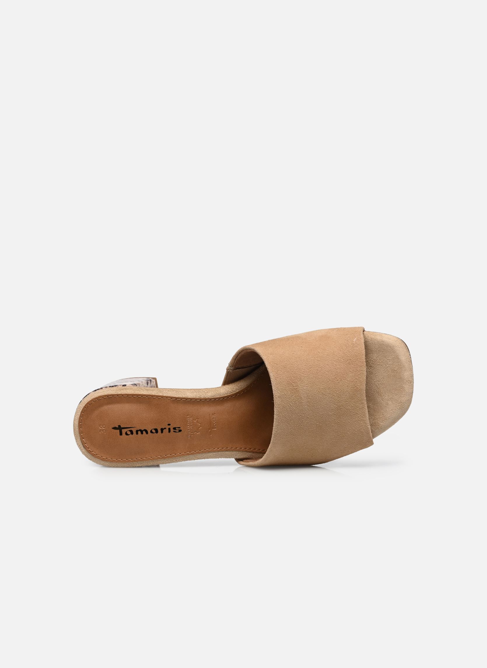 Mules et sabots 27204-42 femme marron Tamaris Mules et sabots 27204-42 femme marron TAN COMB