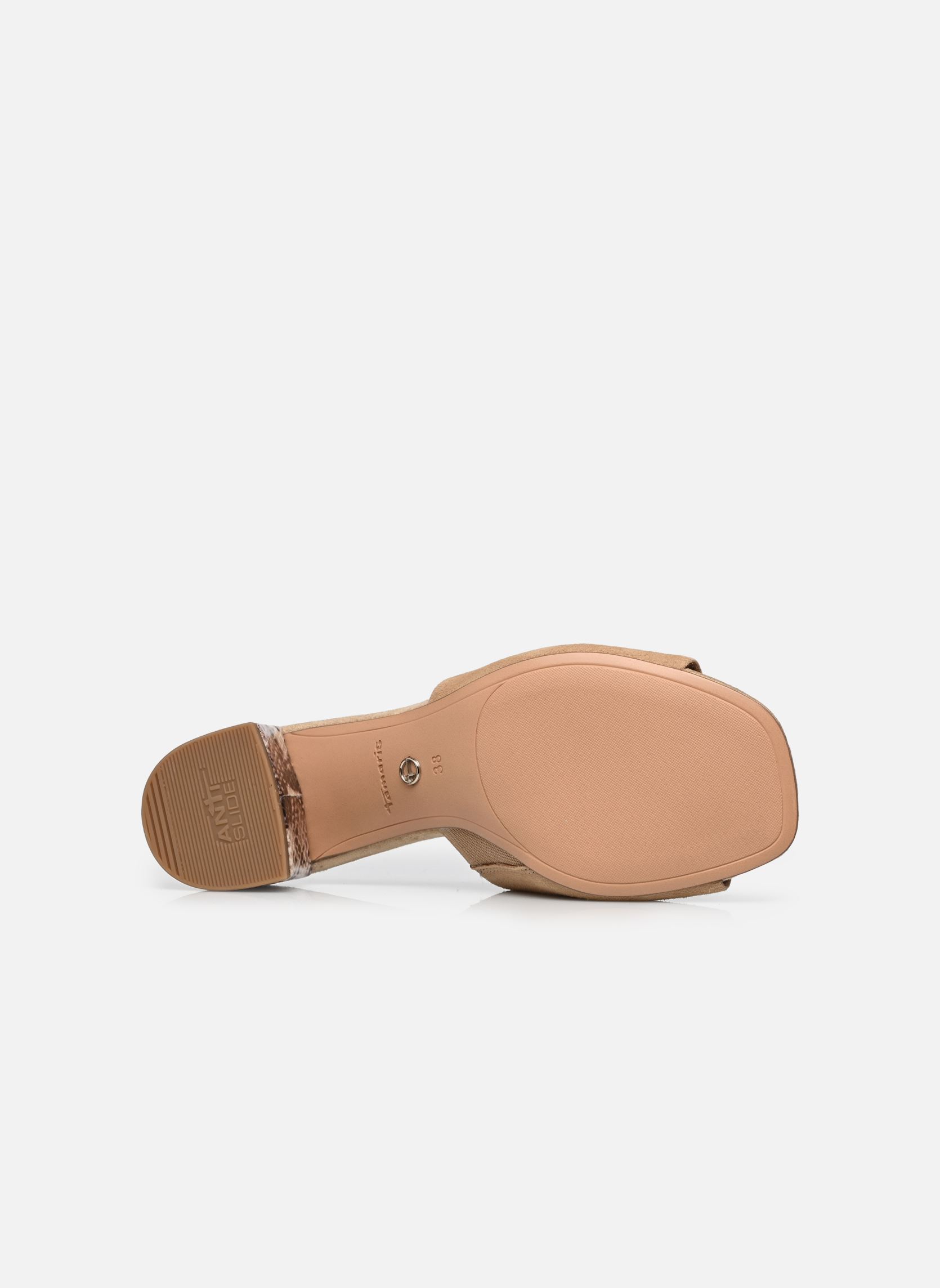 Mules et sabots 27204-42 femme marron Tamaris Mules et sabots 27204-42 femme marron TAN COMB