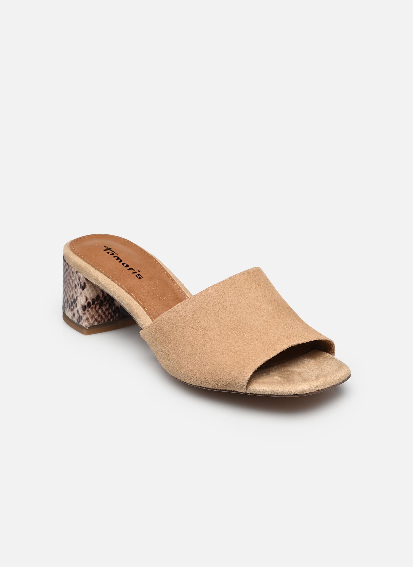 Mules et sabots 27204-42 femme marron Tamaris Mules et sabots 27204-42 femme marron TAN COMB