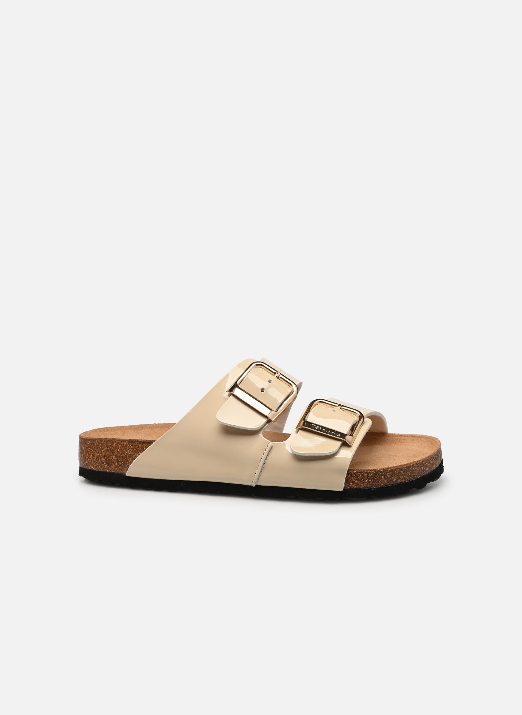 Pantoletten und Clogs 27503-42 damen beige Tamaris Pantoletten und Clogs 27503-42 damen beige Nude patent