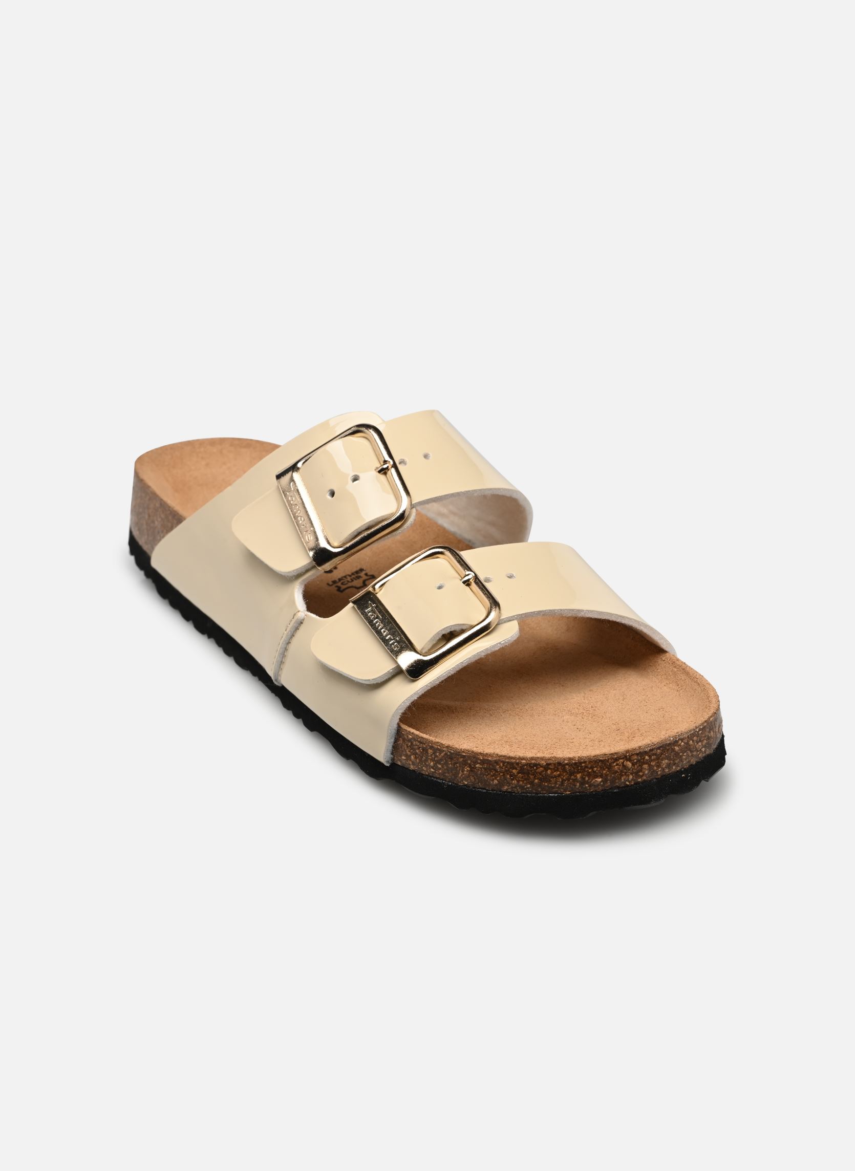 Pantoletten und Clogs 27503-42 damen beige Tamaris Pantoletten und Clogs 27503-42 damen beige Nude patent