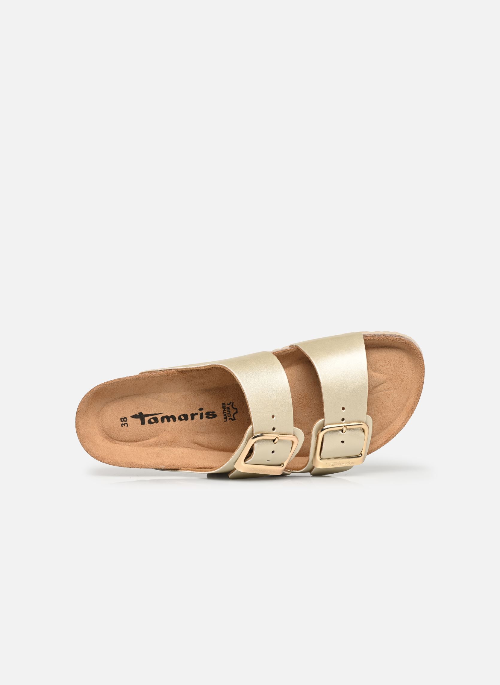 Mules et sabots 27503-42 femme or et bronze Tamaris Mules et sabots 27503-42 femme or et bronze Light gold