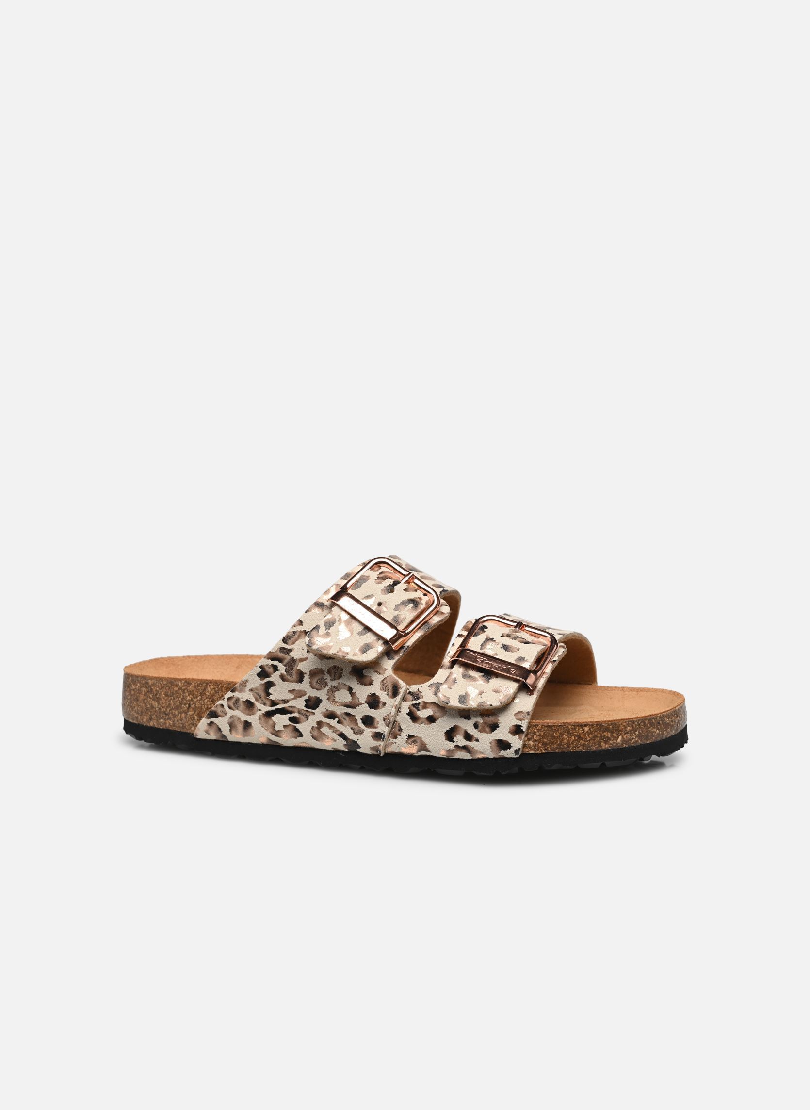 Pantoletten und Clogs 27503-42 damen beige Tamaris Pantoletten und Clogs 27503-42 damen beige BEIGE/LEOPARD