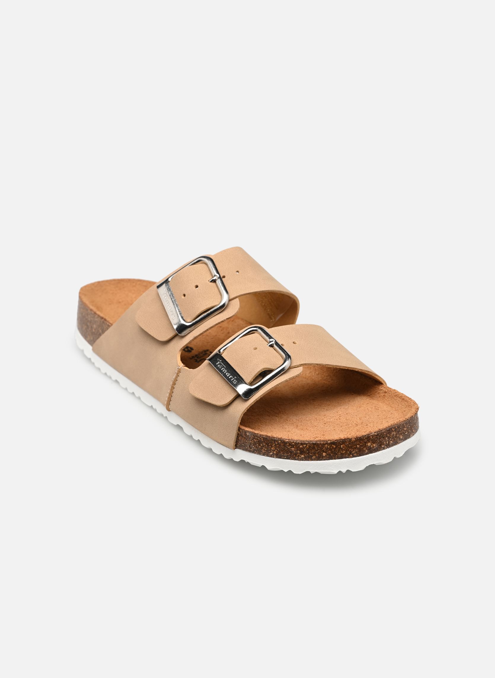 Mules et sabots 27533-42 femme beige Tamaris Mules et sabots 27533-42 femme beige TAUPE NUBUC
