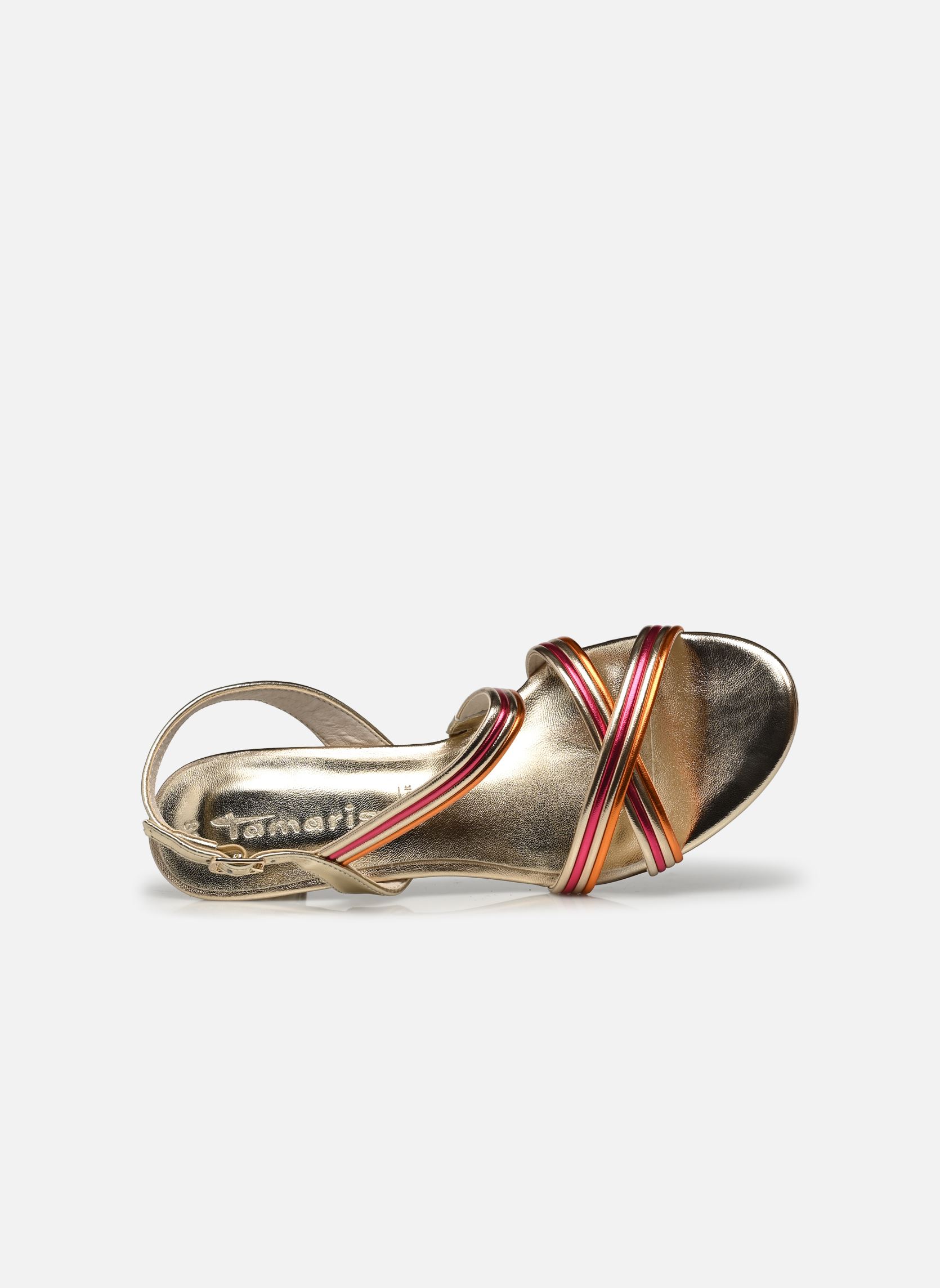 Sandalen 28016-42 dames goud en brons Tamaris Sandalen 28016-42 dames goud en brons GOLD COMB