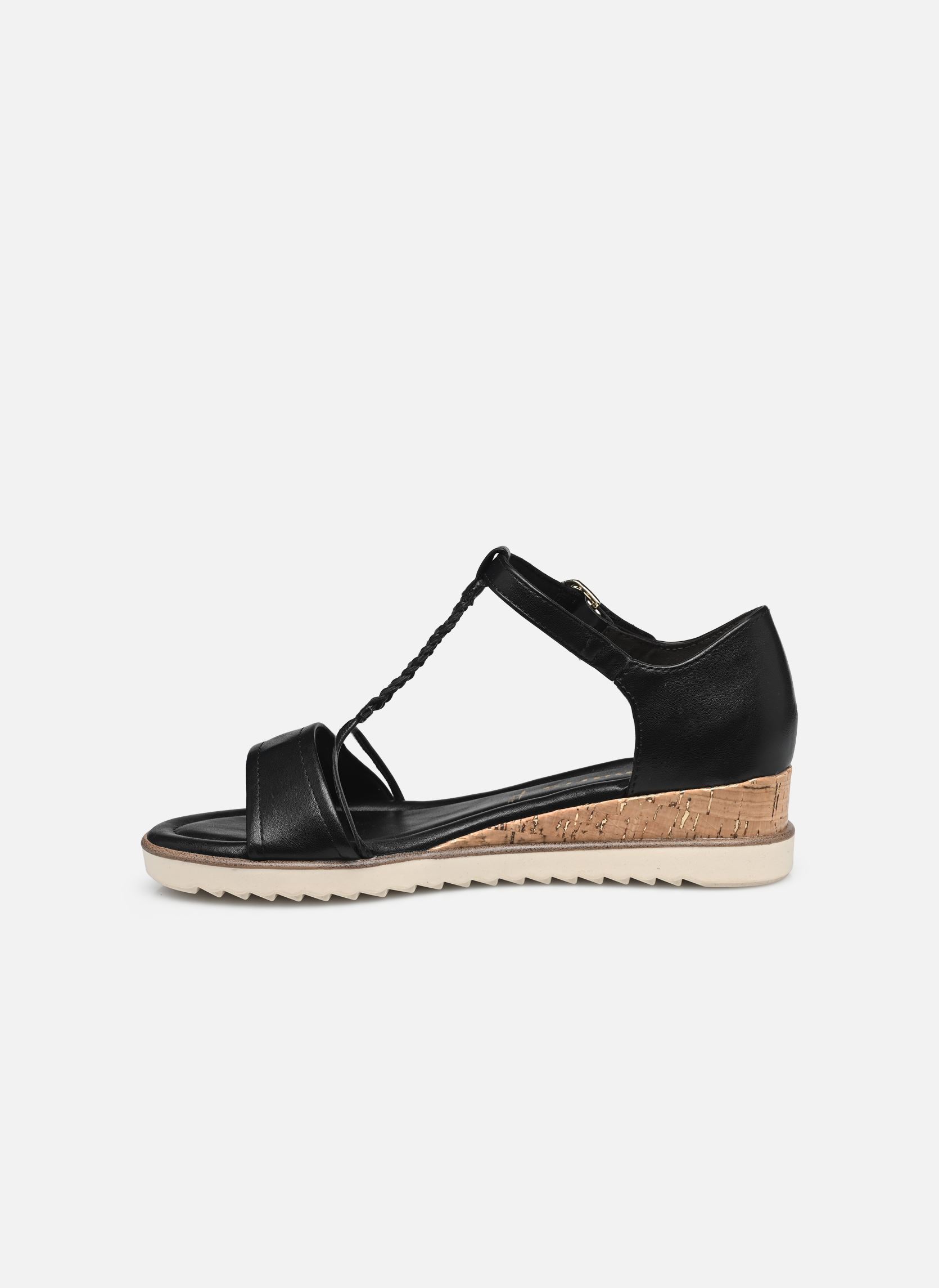 Sandales compensées et plateformes 28102-42 femme noir Tamaris Sandales compensées et plateformes 28102-42 femme noir BLACK