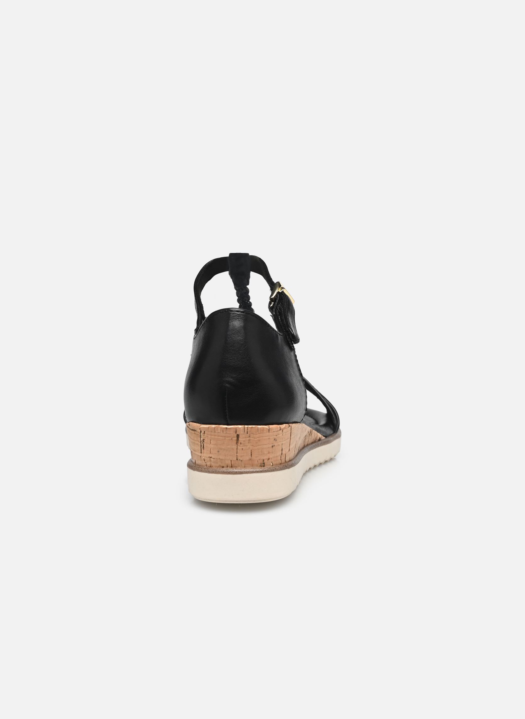 Sandales compensées et plateformes 28102-42 femme noir Tamaris Sandales compensées et plateformes 28102-42 femme noir BLACK
