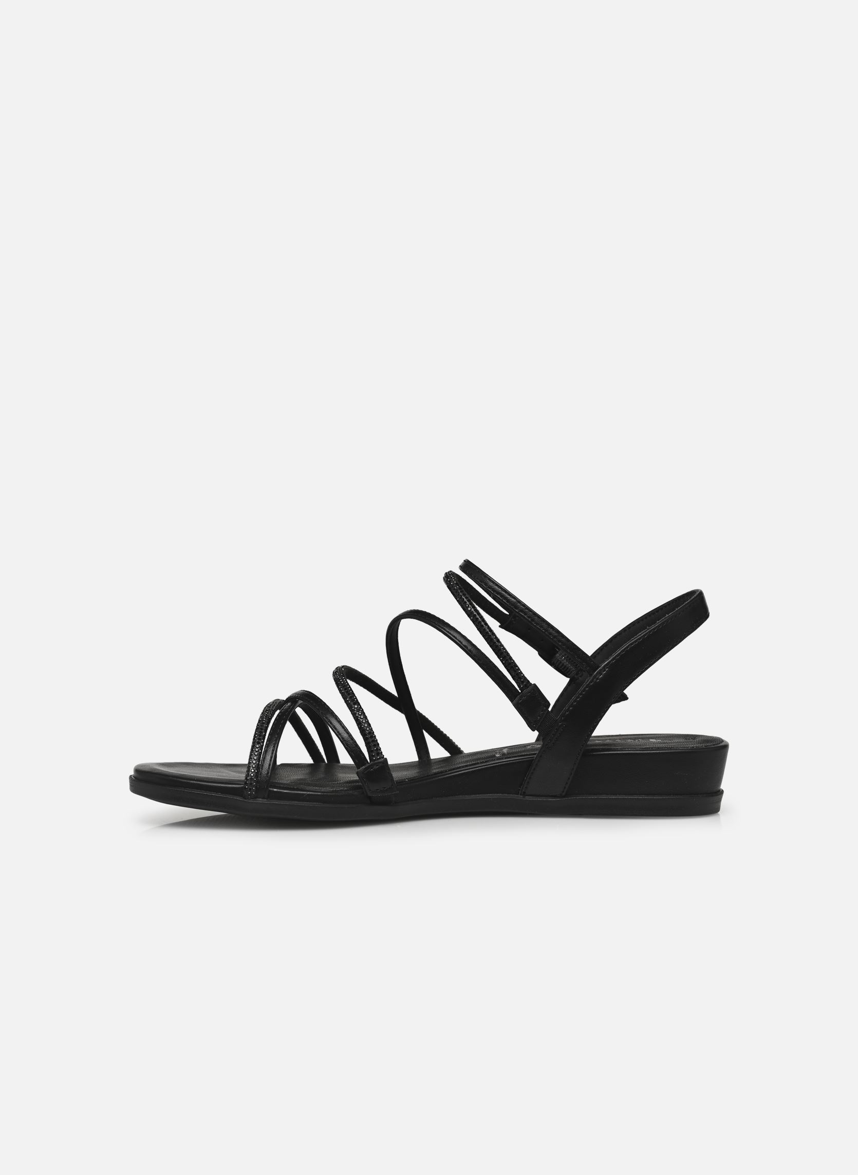 Flache Sandalen 28103-42 damen schwarz Tamaris Flache Sandalen 28103-42 damen schwarz BLACK