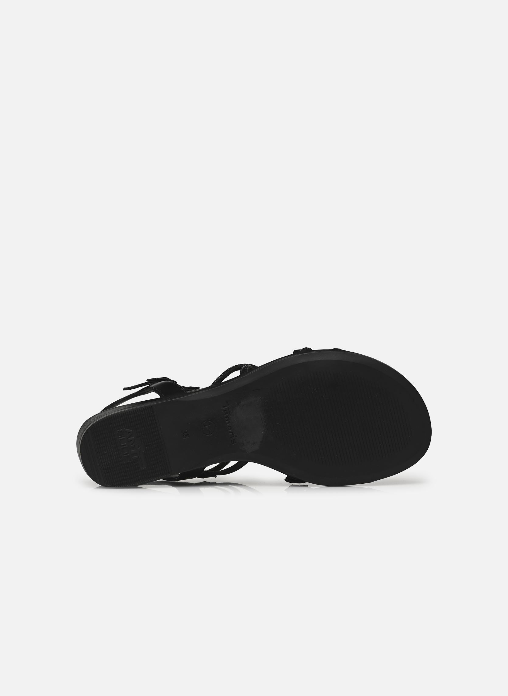 Flache Sandalen 28103-42 damen schwarz Tamaris Flache Sandalen 28103-42 damen schwarz BLACK