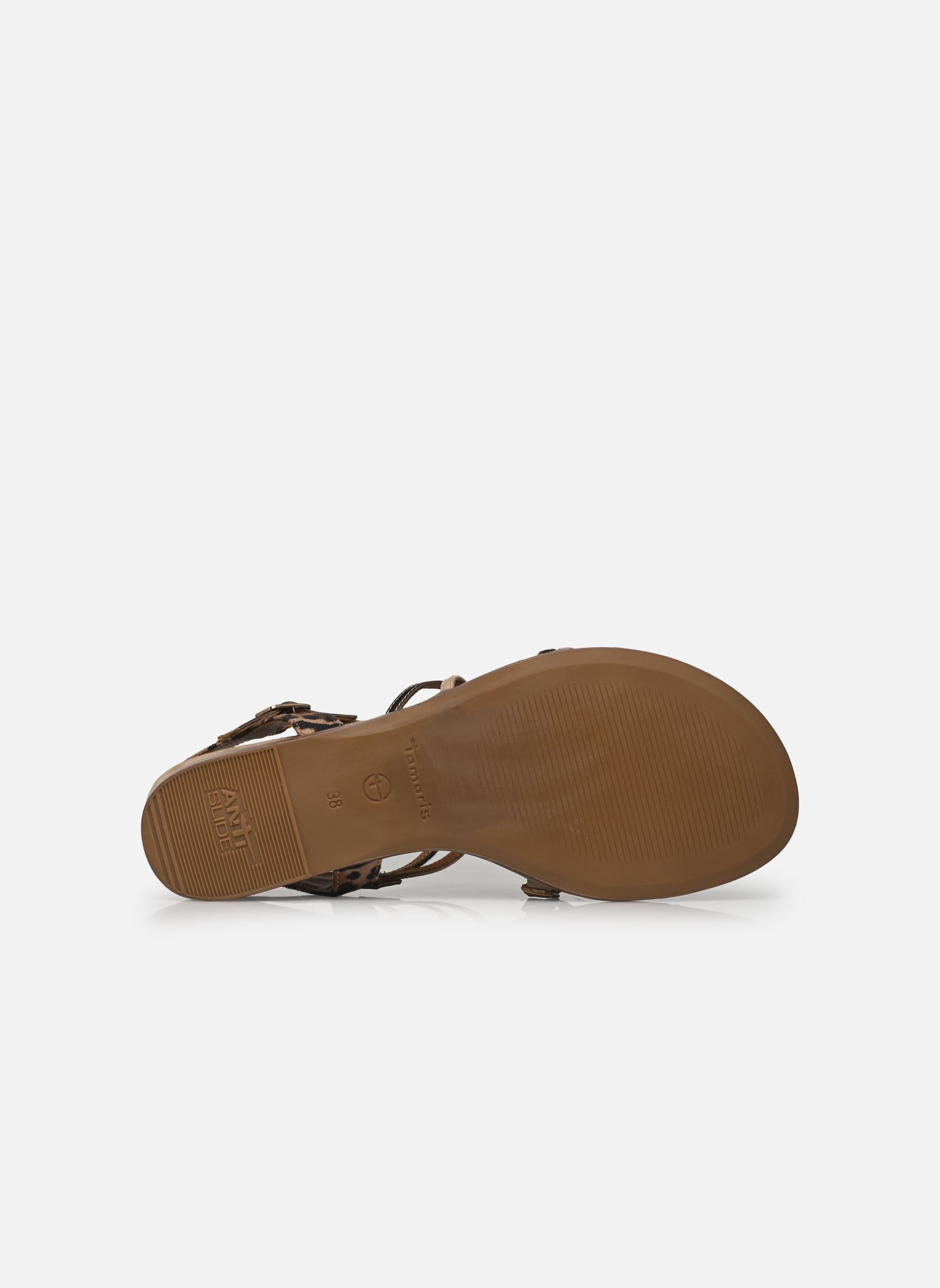 Sandales plates 28103-42 femme marron Tamaris Sandales plates 28103-42 femme marron TAN COMB