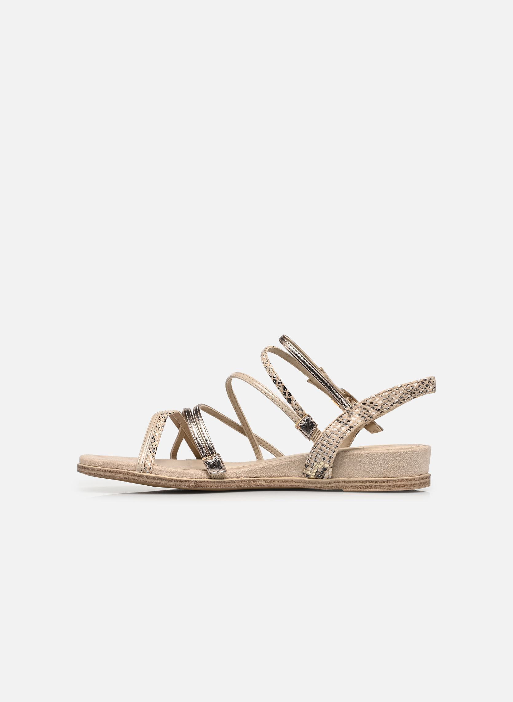 Flache Sandalen 28103-42 damen beige Tamaris Flache Sandalen 28103-42 damen beige NUDE COMB