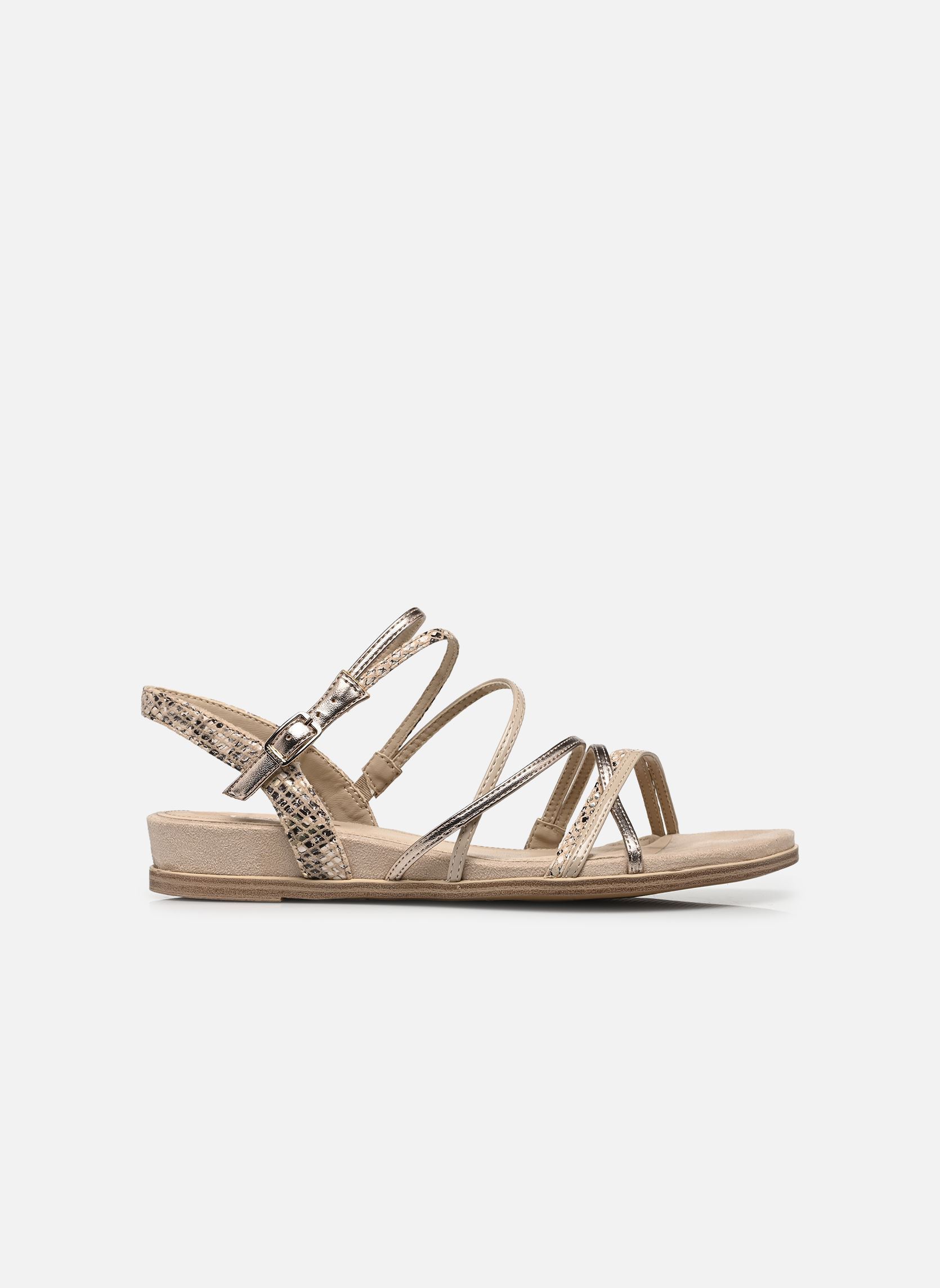 Flache Sandalen 28103-42 damen beige Tamaris Flache Sandalen 28103-42 damen beige NUDE COMB