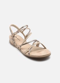 Sandales plates 28103-42 femme marron