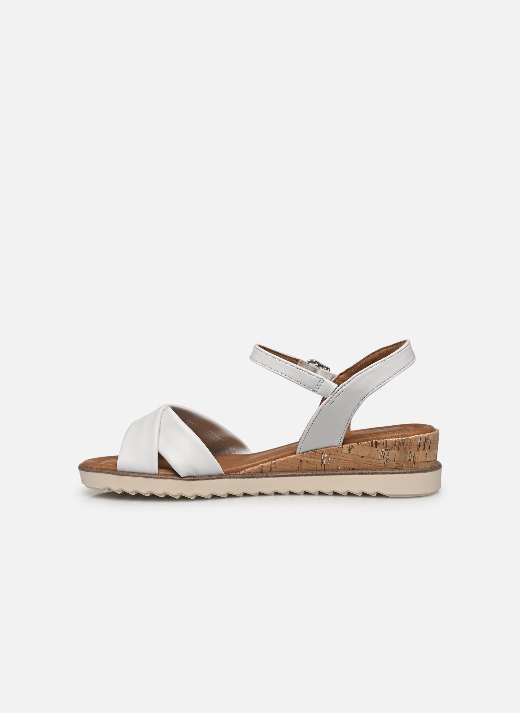 Keil- und Plateausandalen 28106-42 damen weiß Tamaris Keil- und Plateausandalen 28106-42 damen weiß WHITE