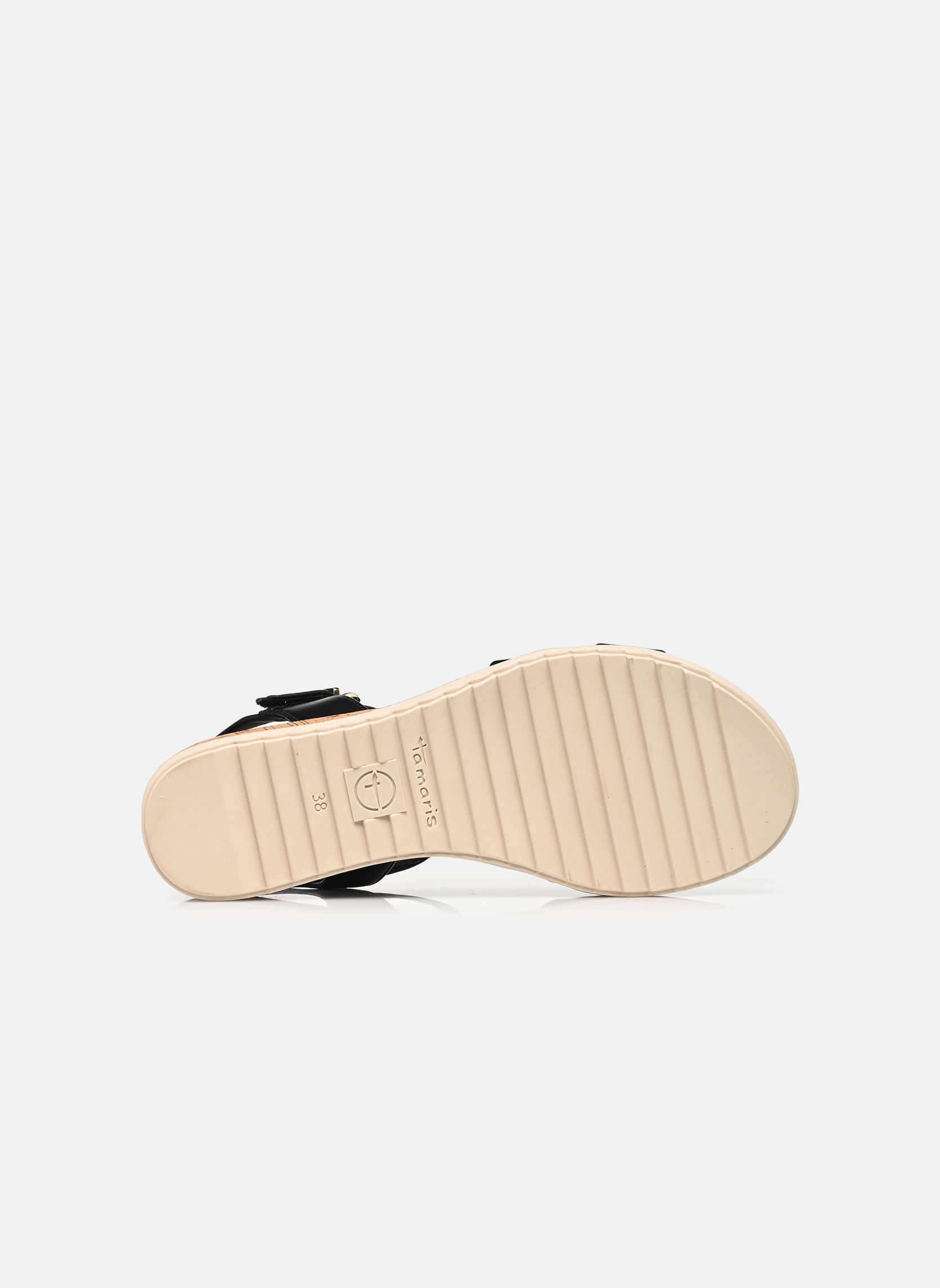 Sandales compensées et plateformes 28106-42 femme noir Tamaris Sandales compensées et plateformes 28106-42 femme noir BLACK