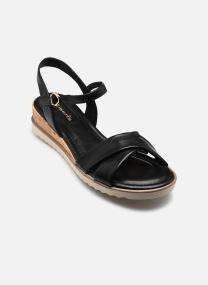 Sandales compensées et plateformes 28106-42 femme noir