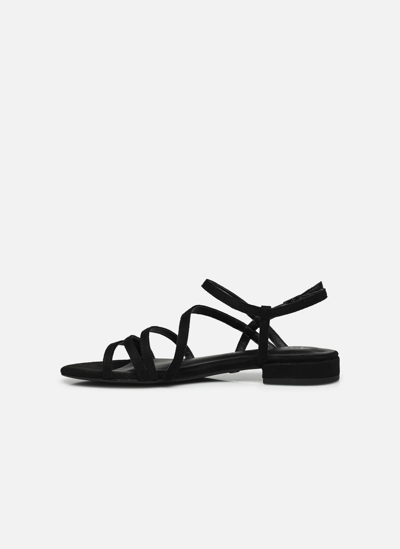Sandales plates 28107-42 femme noir Tamaris Sandales plates 28107-42 femme noir BLACK