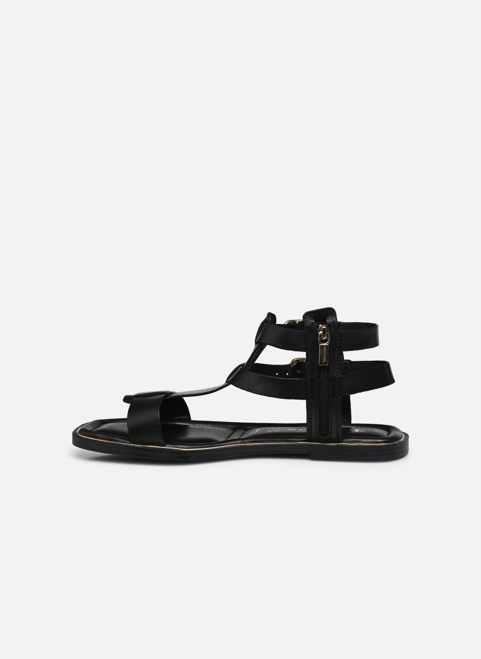 Flache Sandalen 28118-42 damen schwarz Tamaris Flache Sandalen 28118-42 damen schwarz BLACK