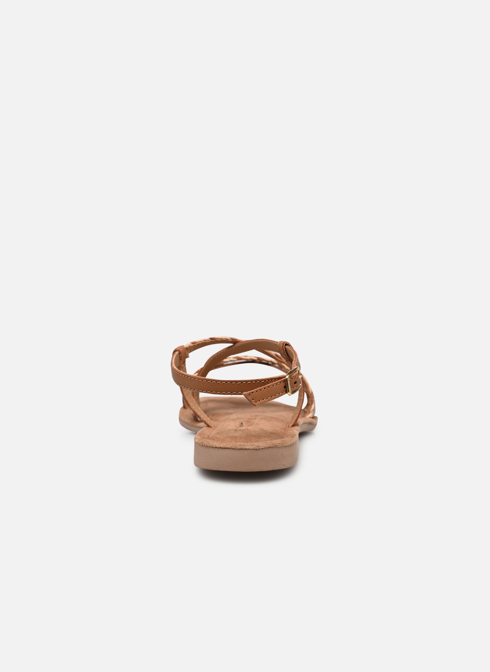 Platte sandalen 28139-42 dames bruin Tamaris Platte sandalen 28139-42 dames bruin COGNAC COMB