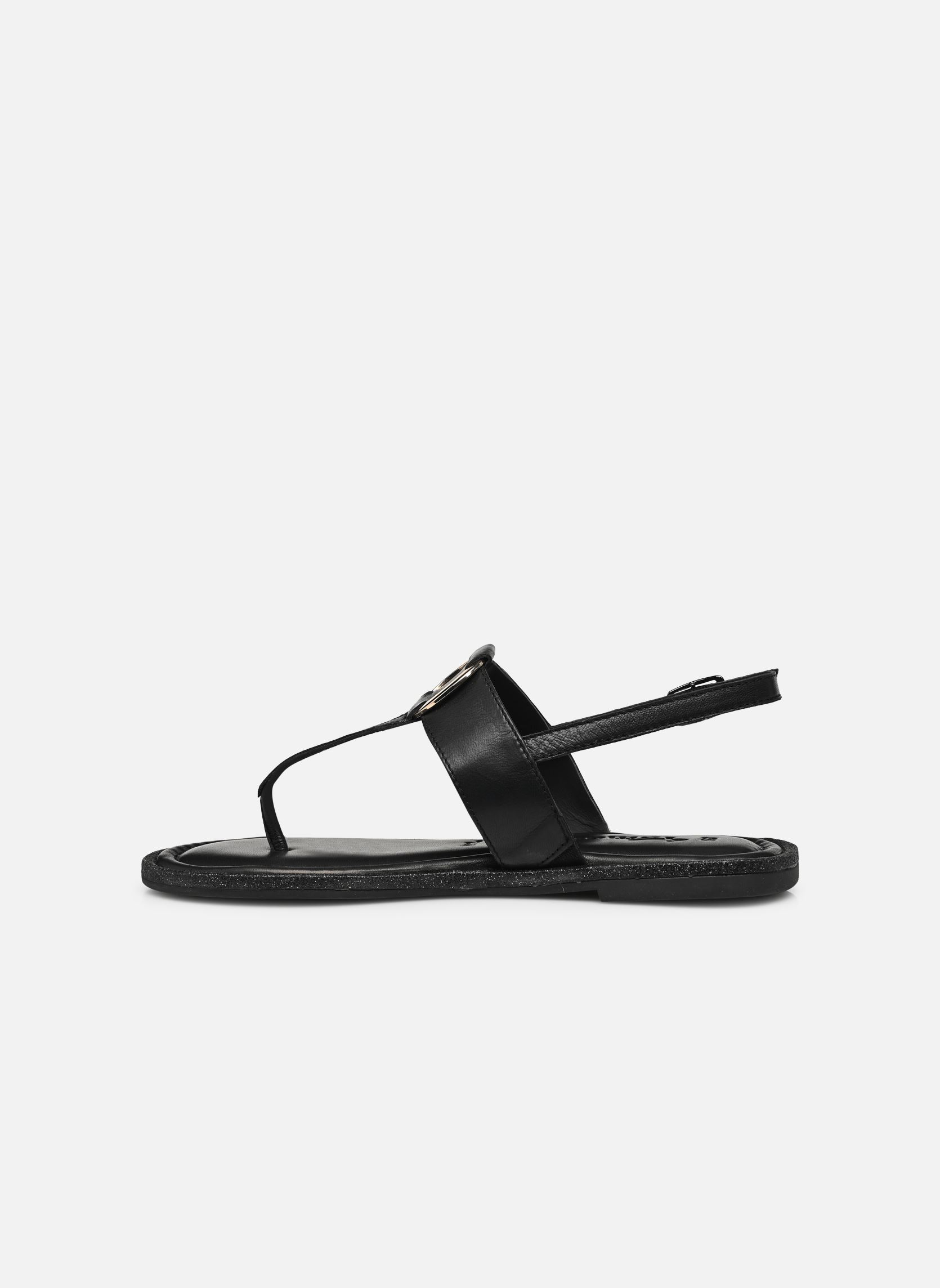 Sandales plates 28154-42 femme noir Tamaris Sandales plates 28154-42 femme noir BLACK
