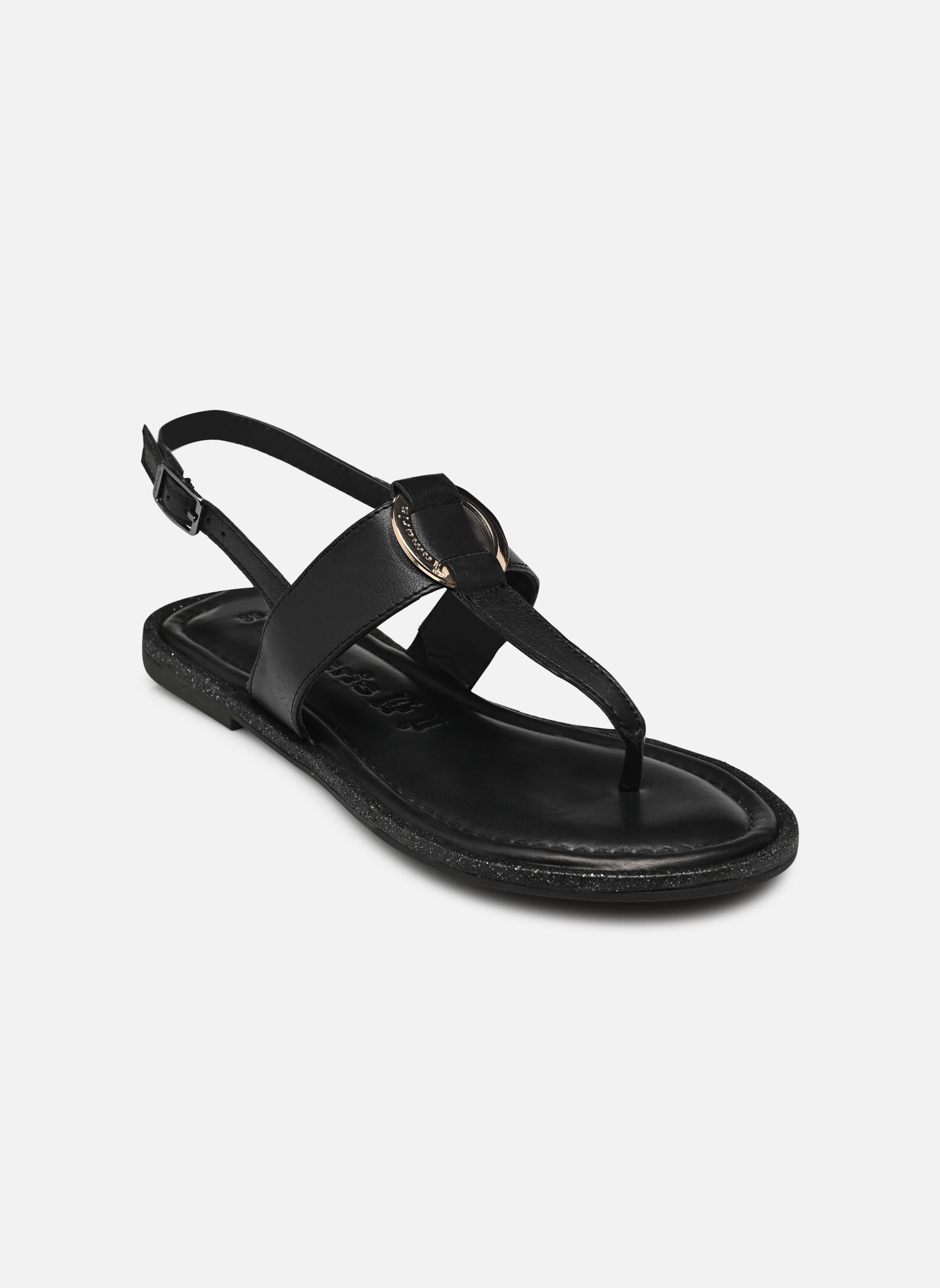 Sandales plates 28154-42 femme noir Tamaris Sandales plates 28154-42 femme noir BLACK
