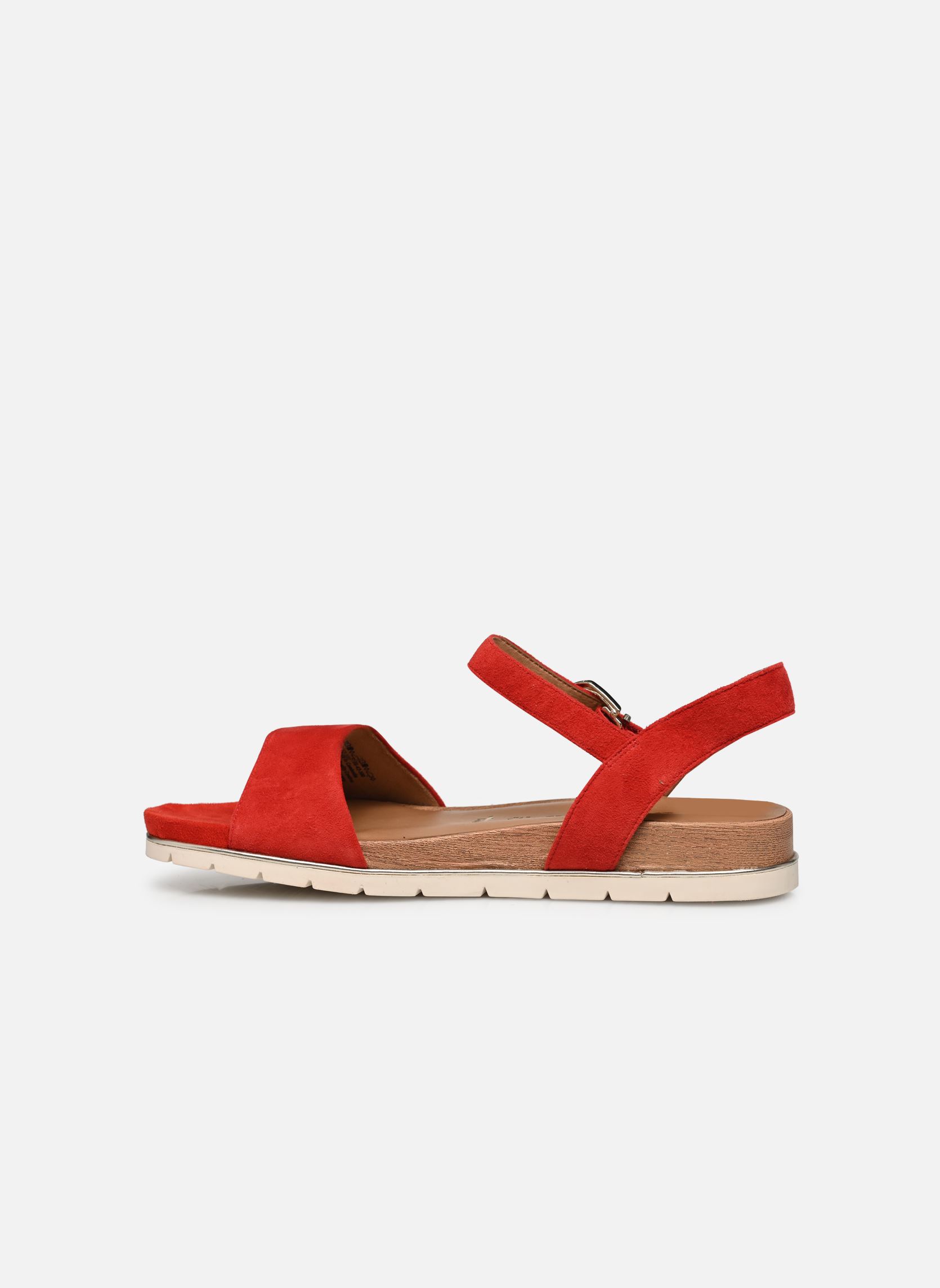 Sandali con zeppa e plateau 28166-42 donna rosso Tamaris Sandali con zeppa e plateau 28166-42 donna rosso RED