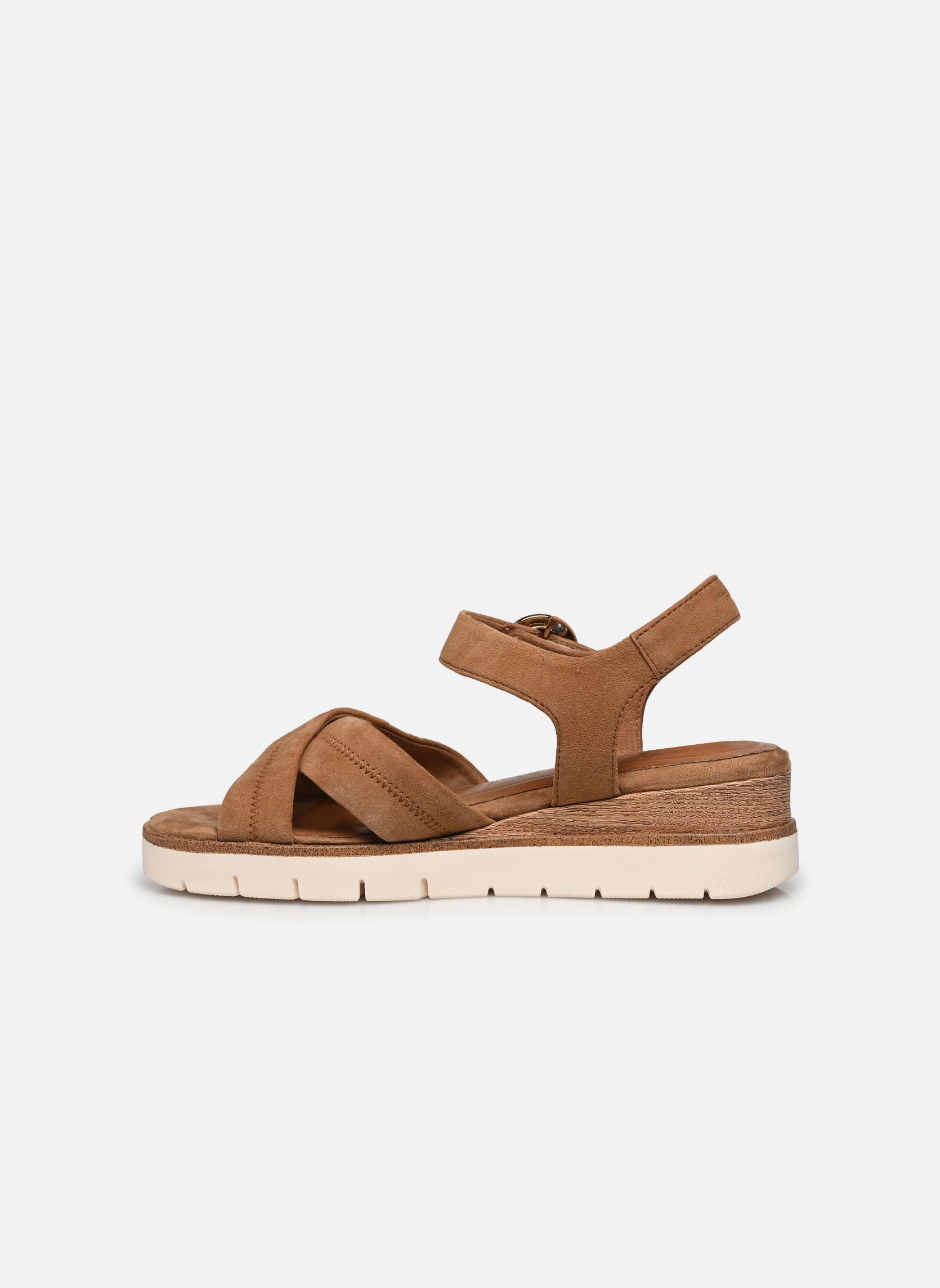 Sandali con zeppa e plateau 28202-42 donna marrone Tamaris Sandali con zeppa e plateau 28202-42 donna marrone CAMEL