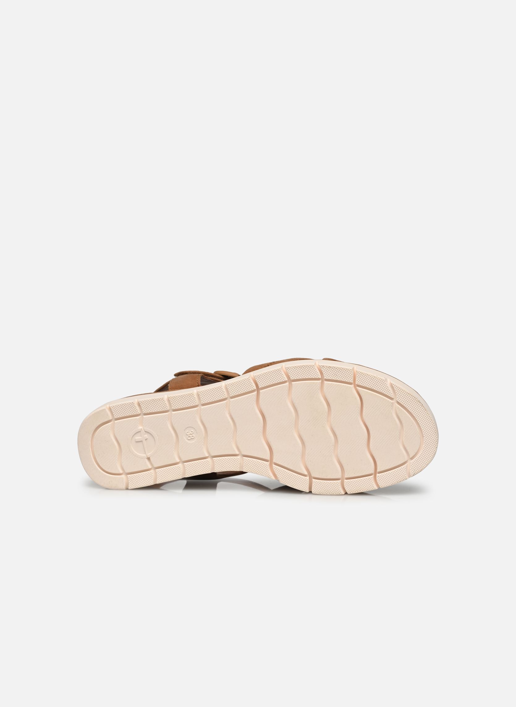 Sandali con zeppa e plateau 28202-42 donna marrone Tamaris Sandali con zeppa e plateau 28202-42 donna marrone CAMEL
