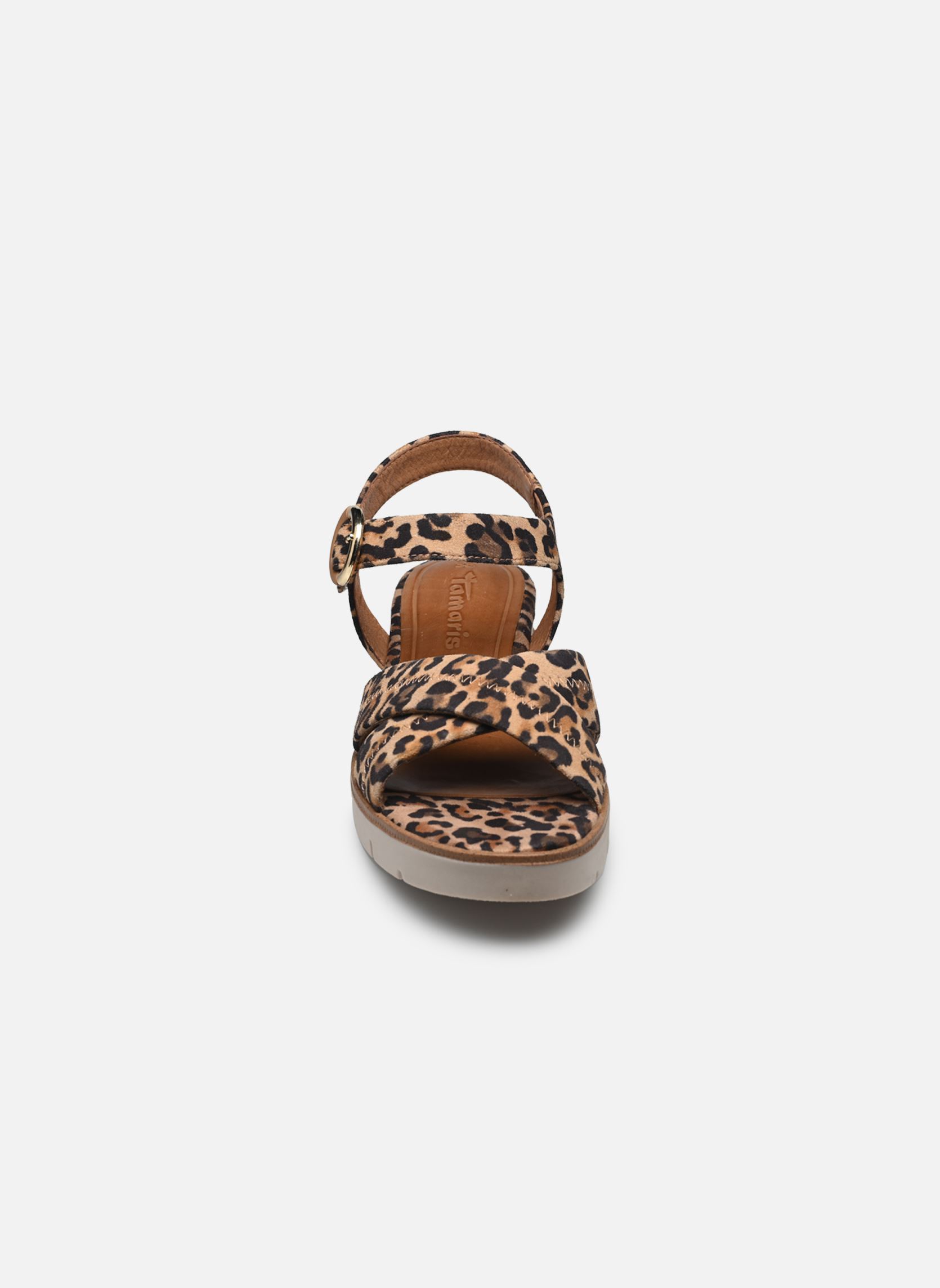 Sandales compensées et plateformes 28202-42 femme marron Tamaris Sandales compensées et plateformes 28202-42 femme marron LEOPARD