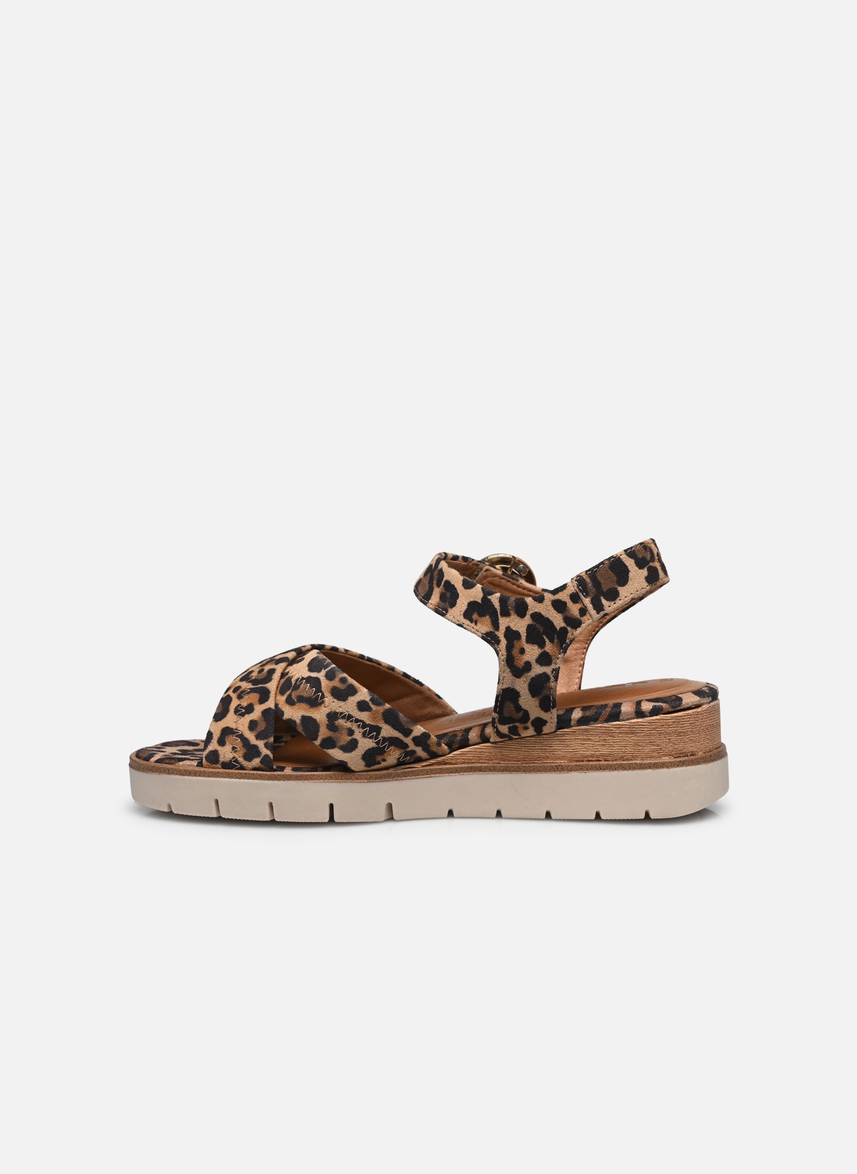 Sandales compensées et plateformes 28202-42 femme marron Tamaris Sandales compensées et plateformes 28202-42 femme marron LEOPARD
