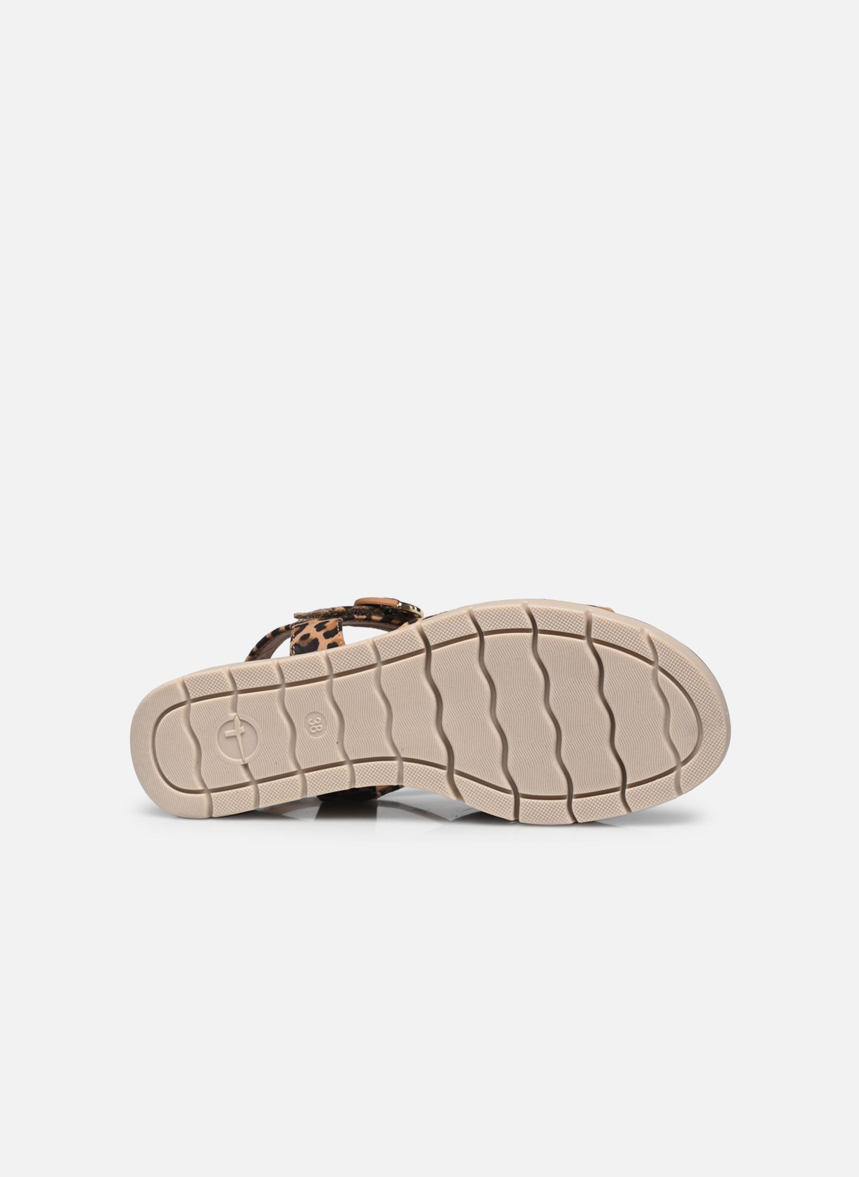 Sandales compensées et plateformes 28202-42 femme marron Tamaris Sandales compensées et plateformes 28202-42 femme marron LEOPARD