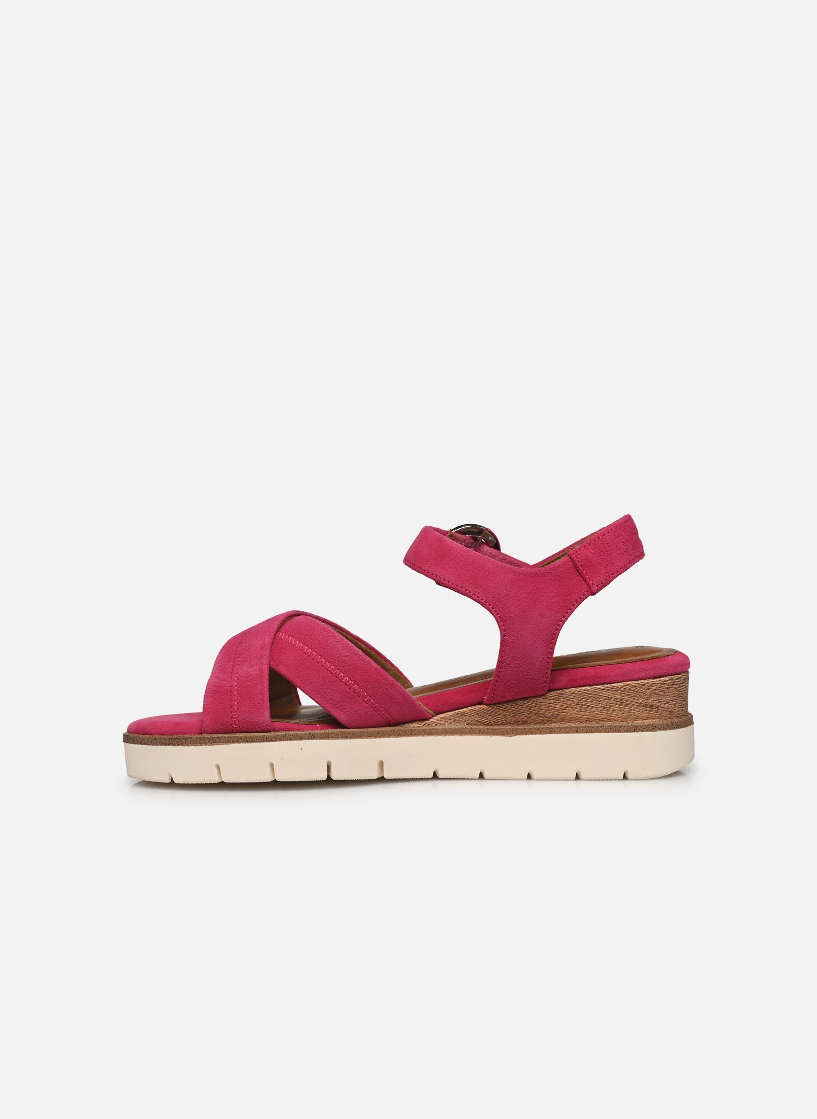 Sandales compensées et plateformes 28202-42 femme rose Tamaris Sandales compensées et plateformes 28202-42 femme rose FUXIA