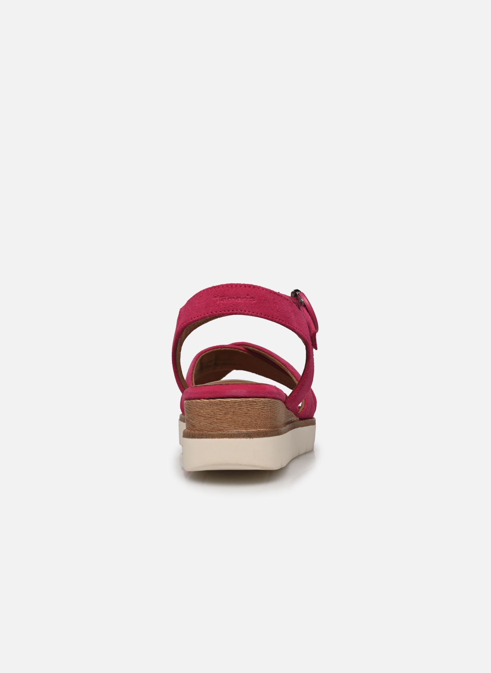 Sandales compensées et plateformes 28202-42 femme rose Tamaris Sandales compensées et plateformes 28202-42 femme rose FUXIA
