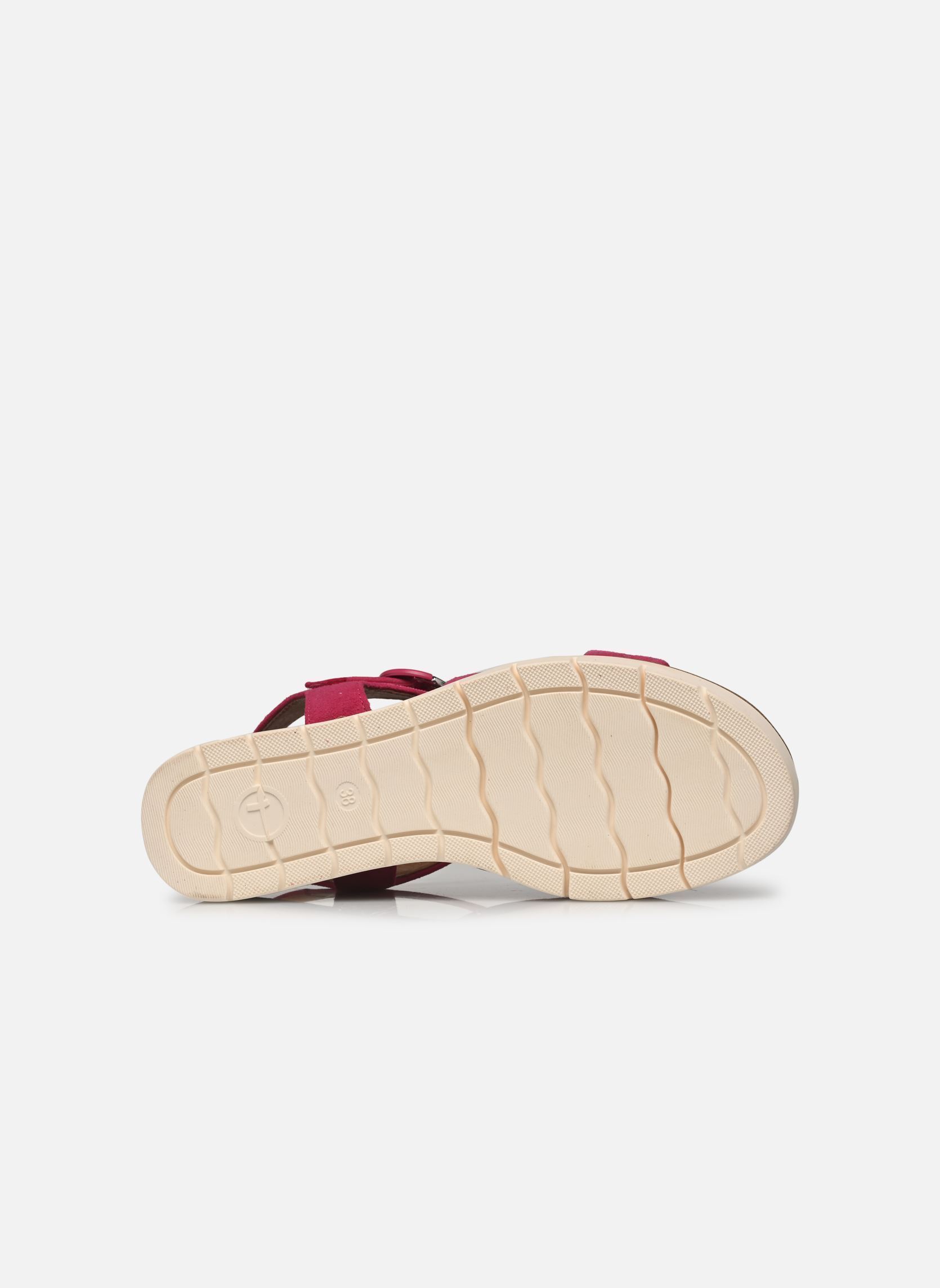 Sandales compensées et plateformes 28202-42 femme rose Tamaris Sandales compensées et plateformes 28202-42 femme rose FUXIA