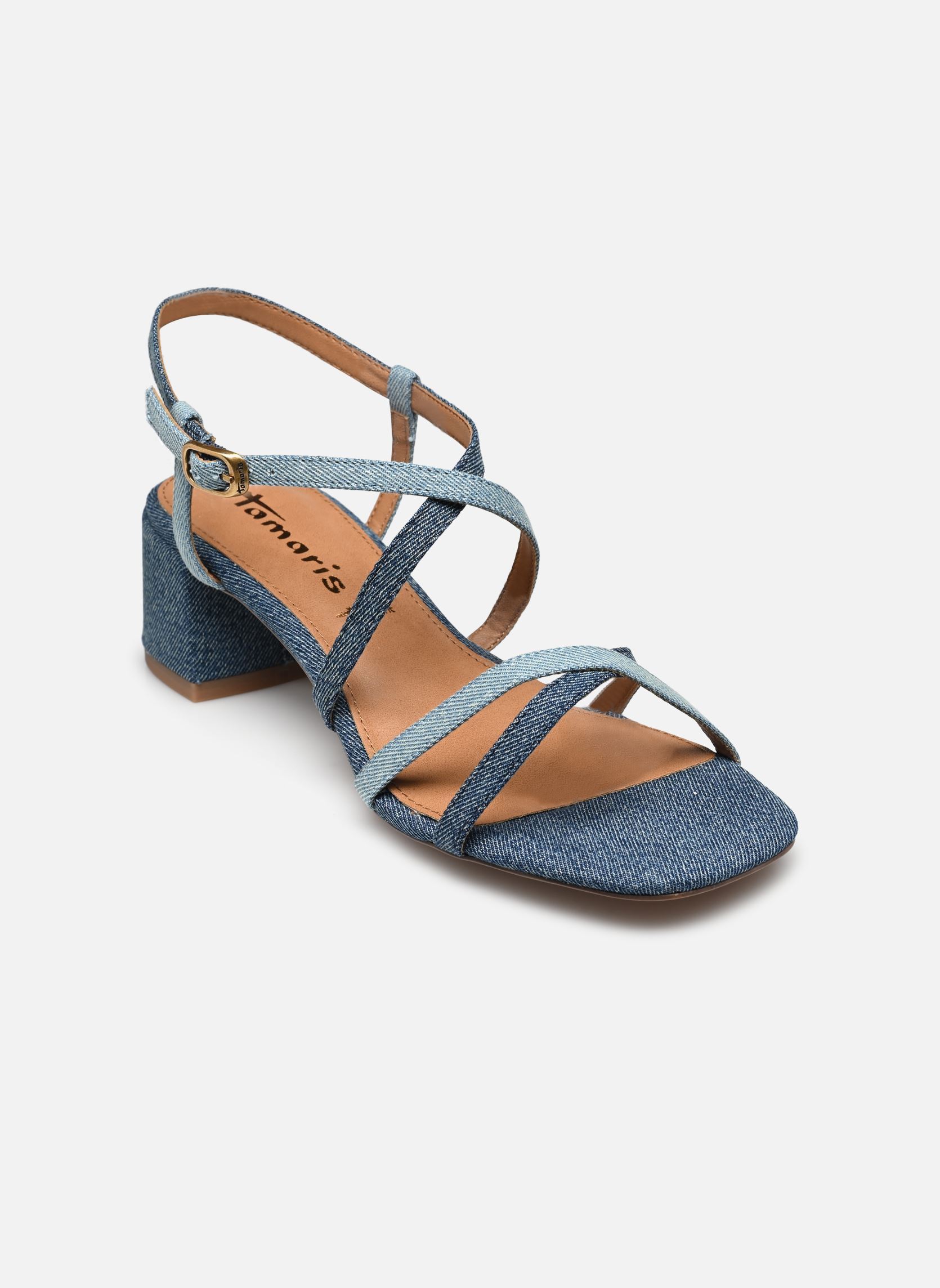 Sandalen 28204-42 damen blau Tamaris Sandalen 28204-42 damen blau DENIM COMB