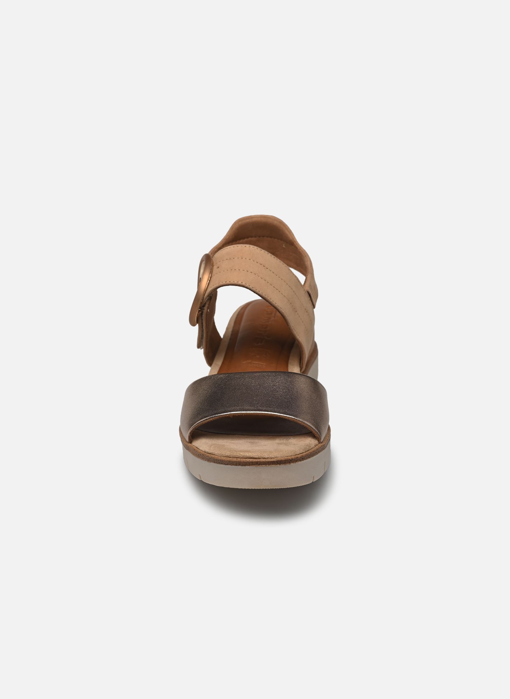 Keil- und Plateausandalen 28206-42 damen braun Tamaris Keil- und Plateausandalen 28206-42 damen braun TAN COMB